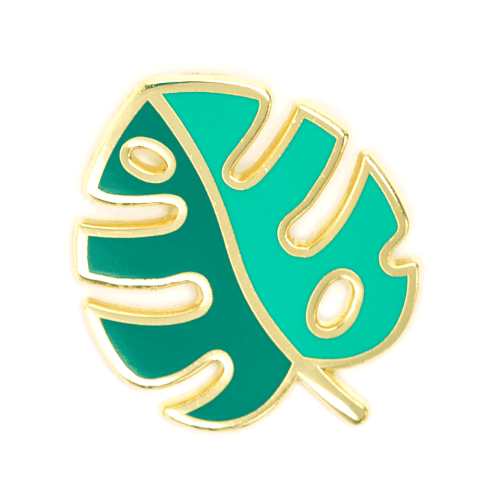 Enamel Pin - Monstera Leaf - Default