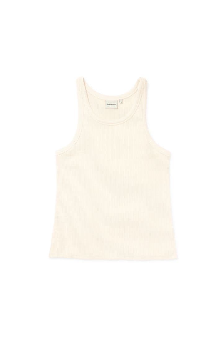 Vintage Rib Tank - Bone, L