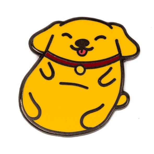 Enamel Pin - Chubby Dog - Regular