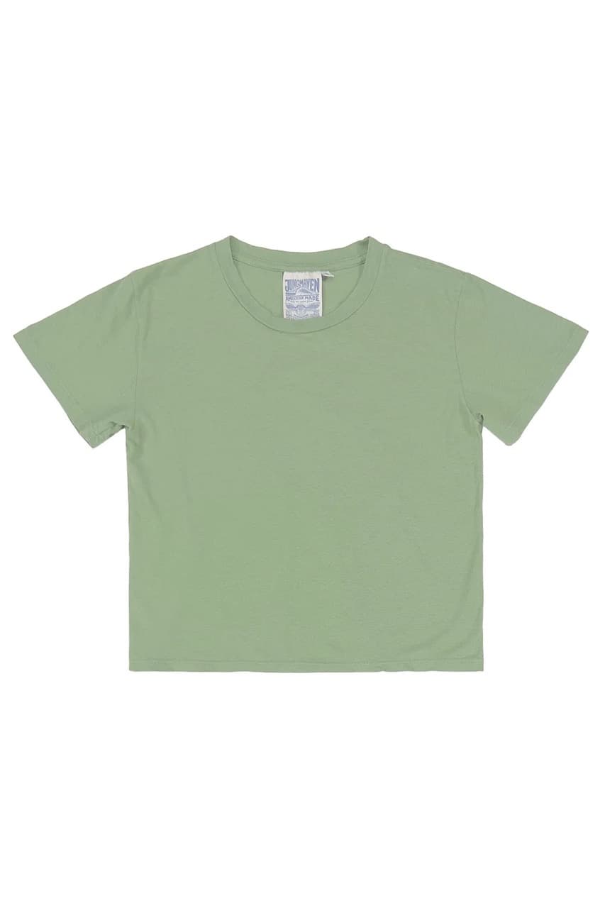 Cropped Ojai Tee - Black, XS - Thumbnail 5