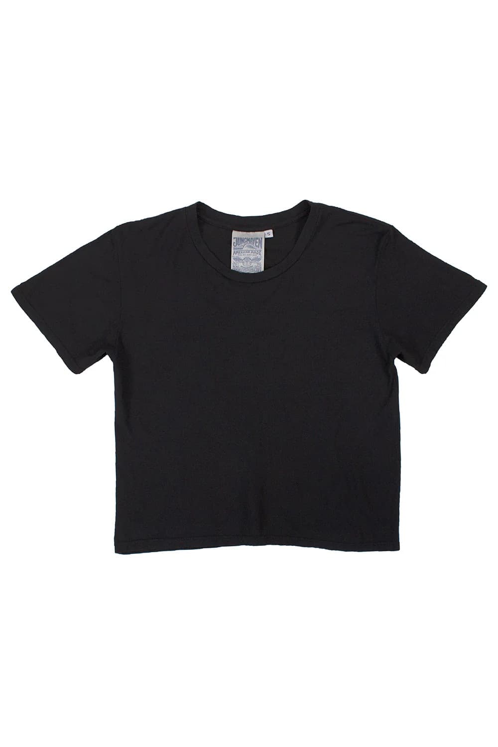 Cropped Ojai Tee - Navy, L - Thumbnail 4