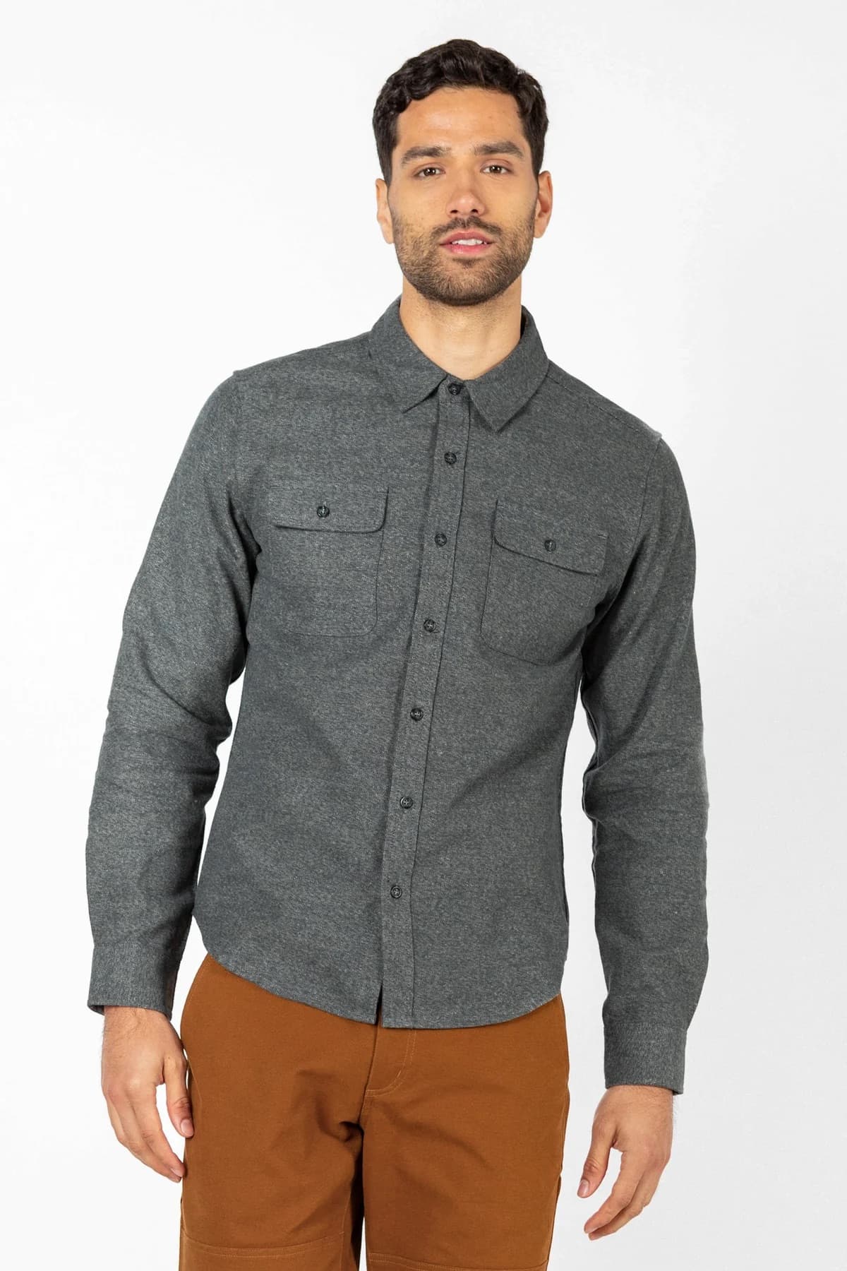 Cole Shirt - Stone - XXL - Thumbnail 2