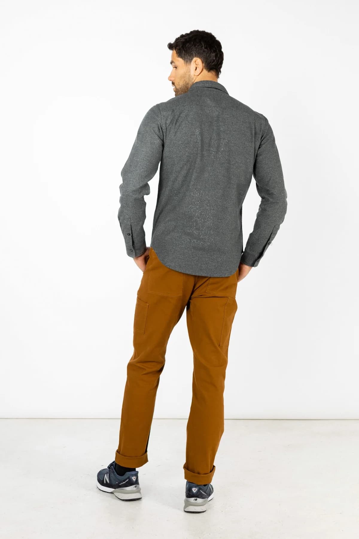 Cole Shirt - Stone - XXL - Thumbnail 4