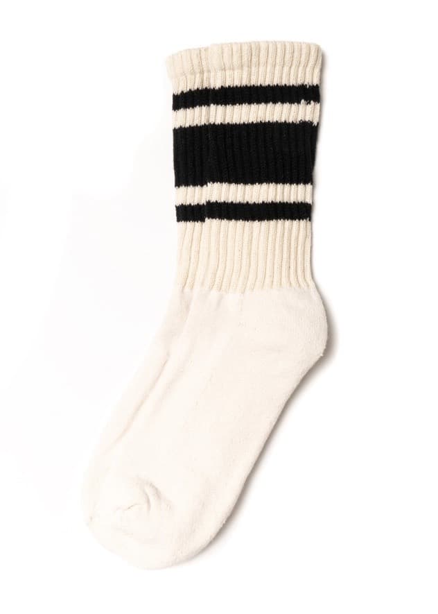 Mono Stripe Crew - Brown - Thumbnail 3