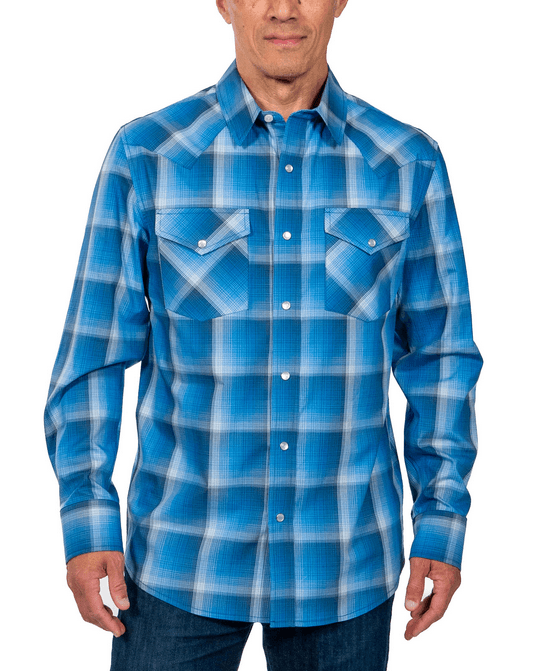 Bishop Long Sleeve - Navy/Blue - M - Thumbnail 2