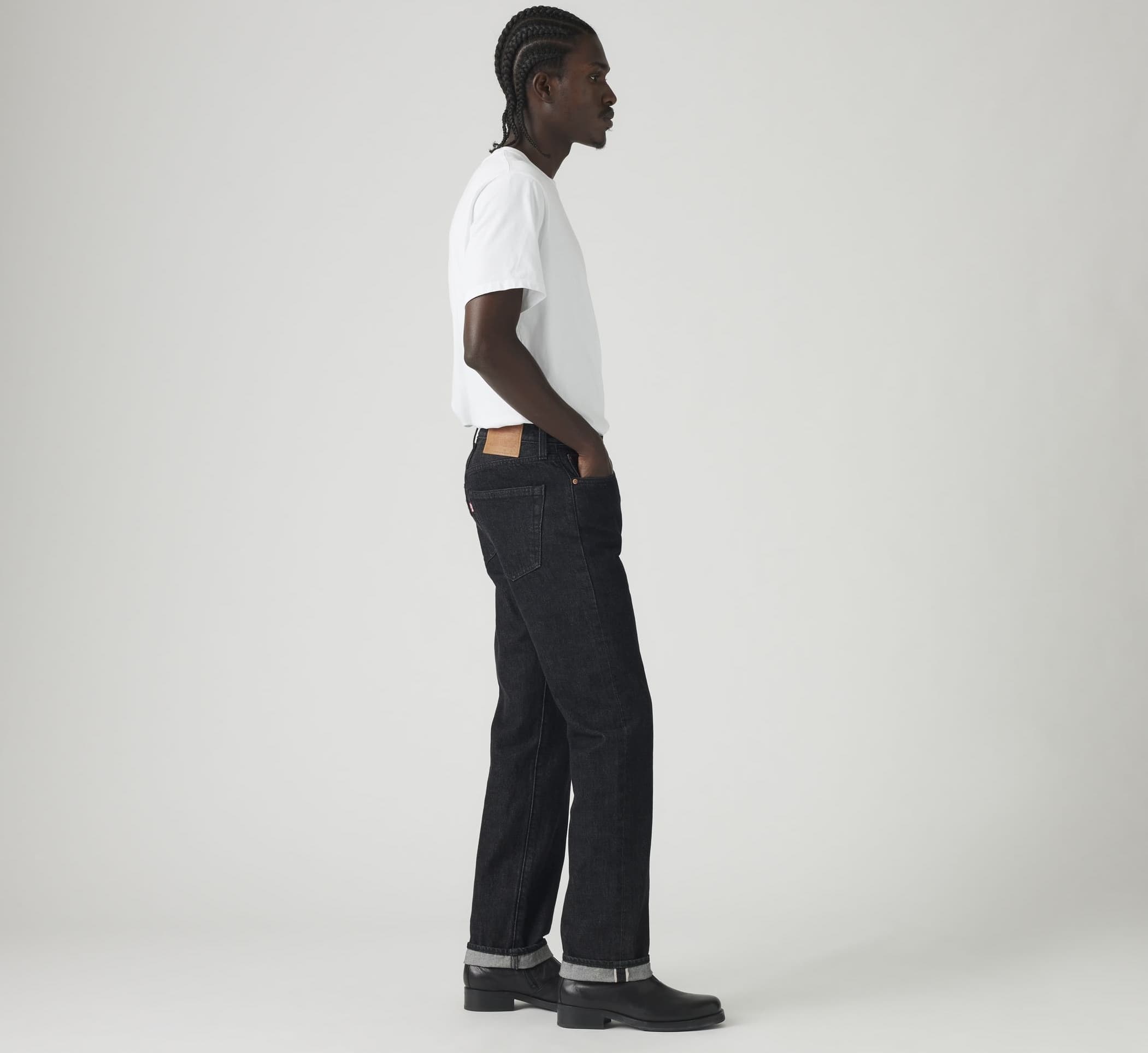 501 Original Selvedge - Big Step Rinsed Selvedge - 34, 34 - Thumbnail 3