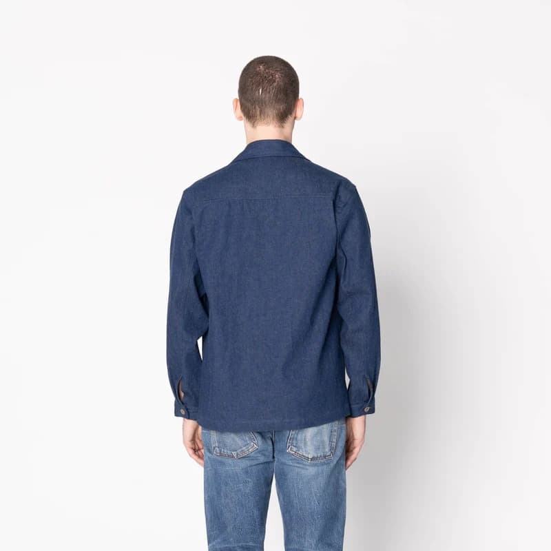 Work Shirt - 2x1 Dungaree Nep Denim - XXL - Thumbnail 3