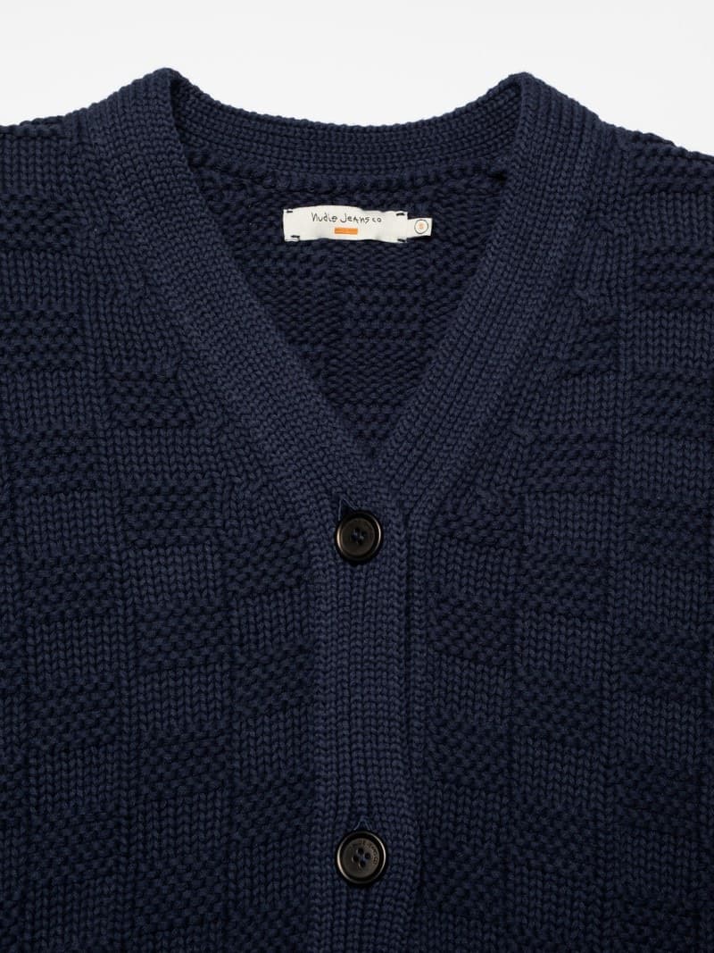 Karla Cardigan - Blueberry - L - Thumbnail 3