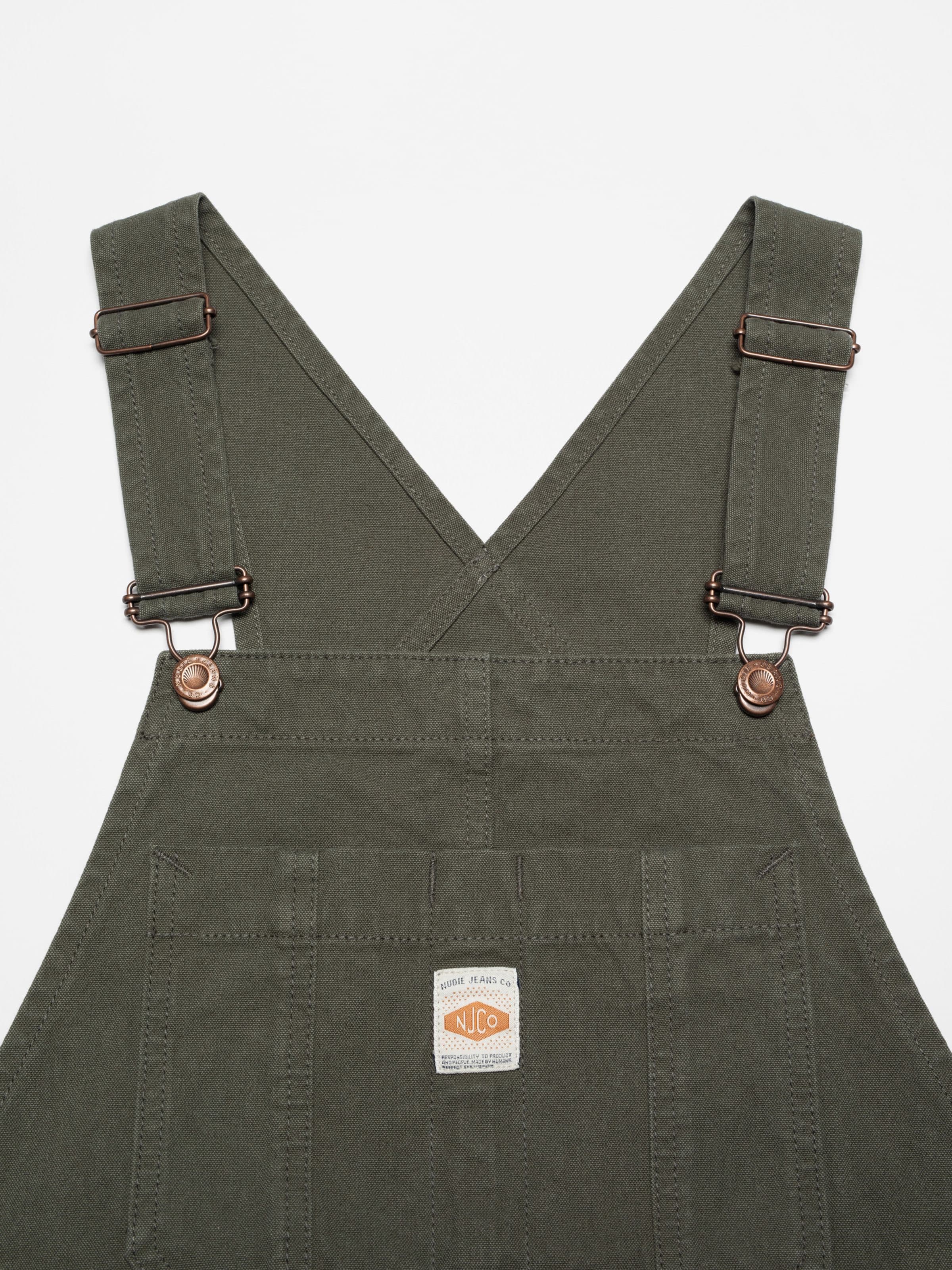 Klara Dungarees - Duck Canvas - L - Thumbnail 4