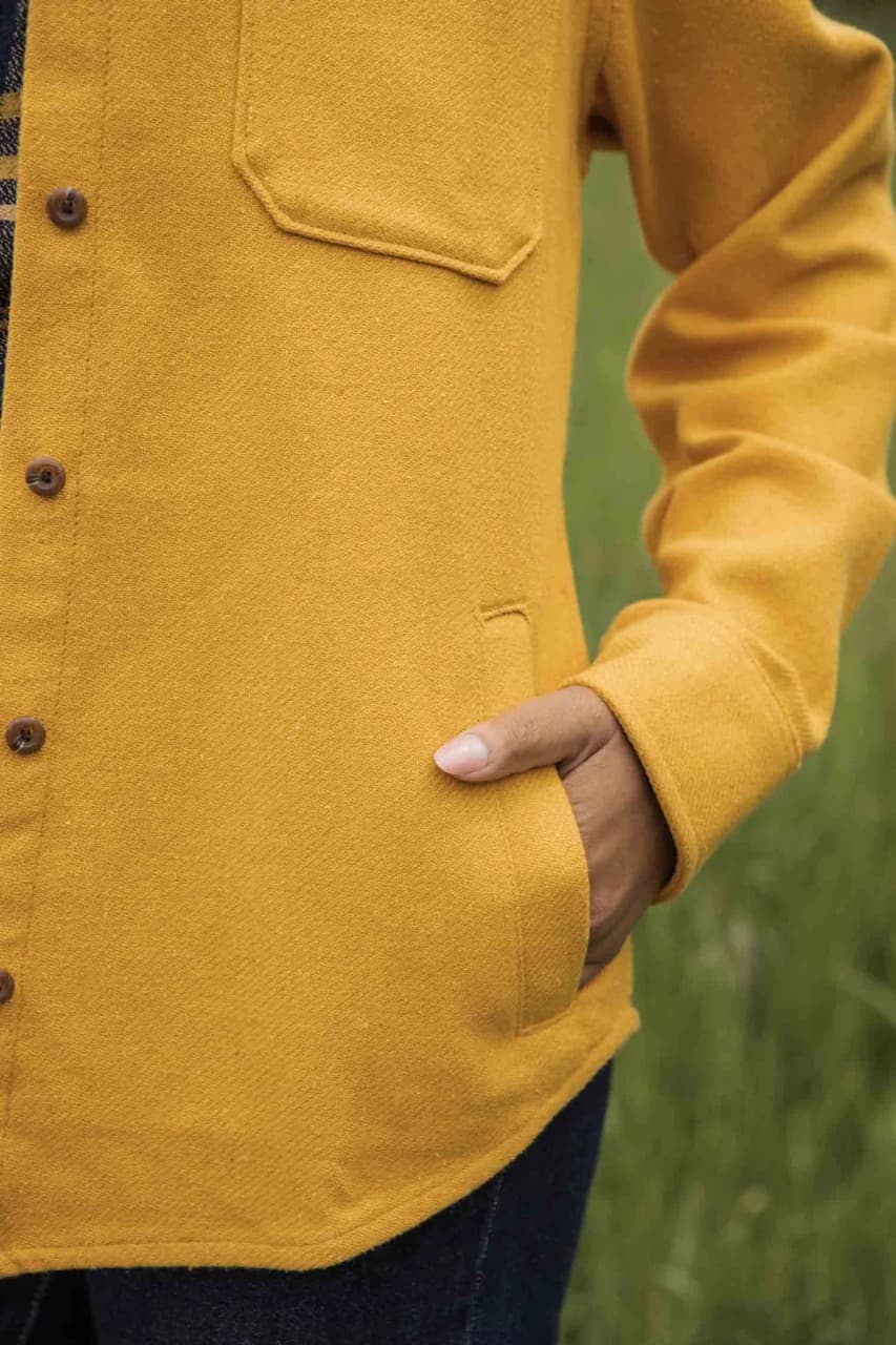 Dawson Overshirt - Antique Gold - M - Thumbnail 3