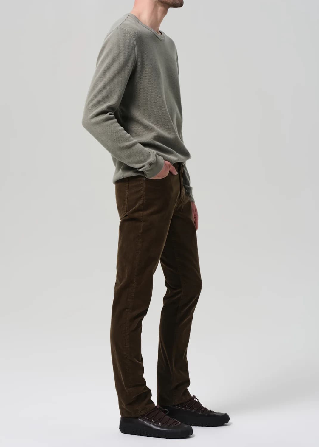 Gage Cords - Olive - 34 - Thumbnail 4