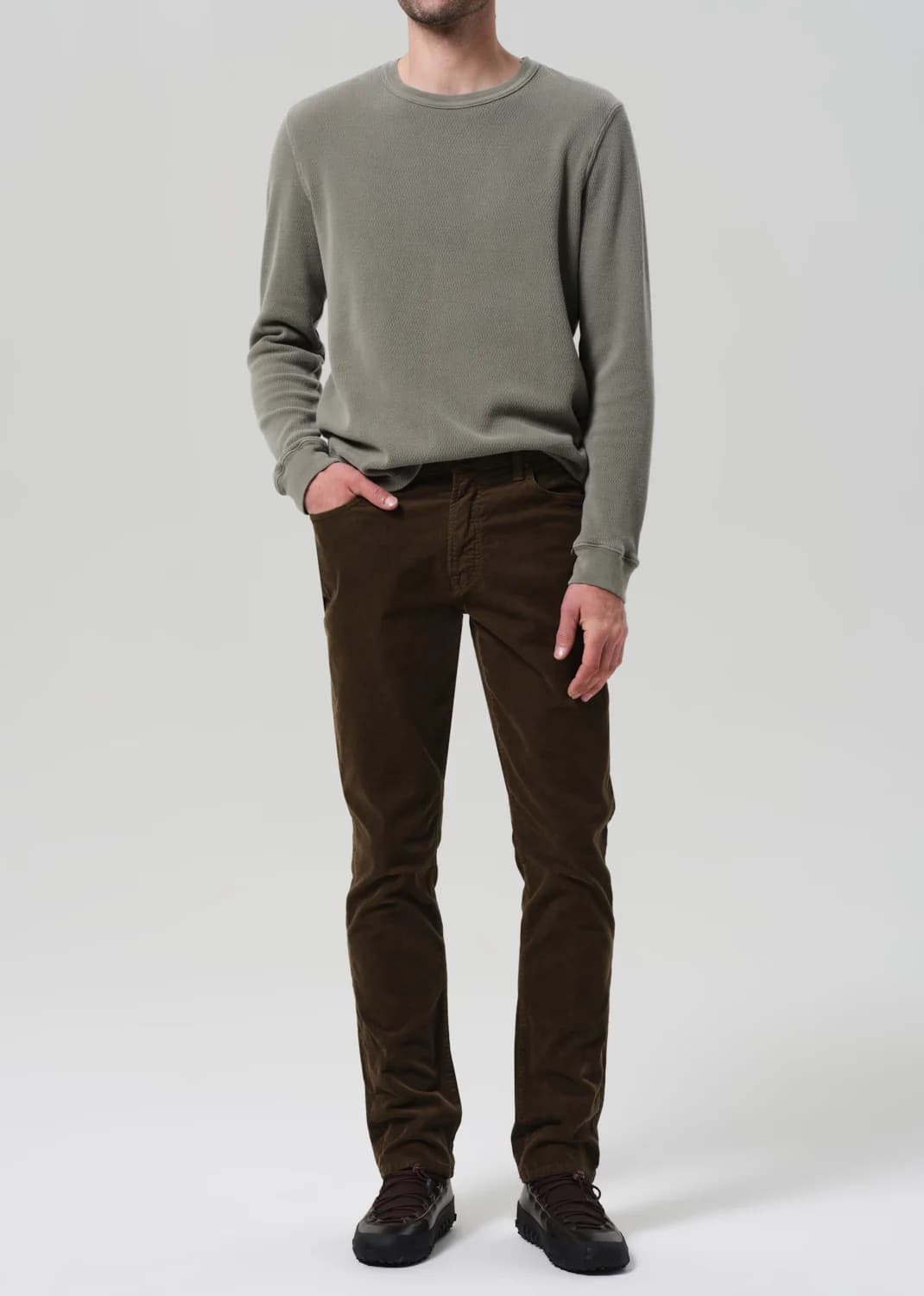 Gage Cords - Olive - 36 - Thumbnail 2