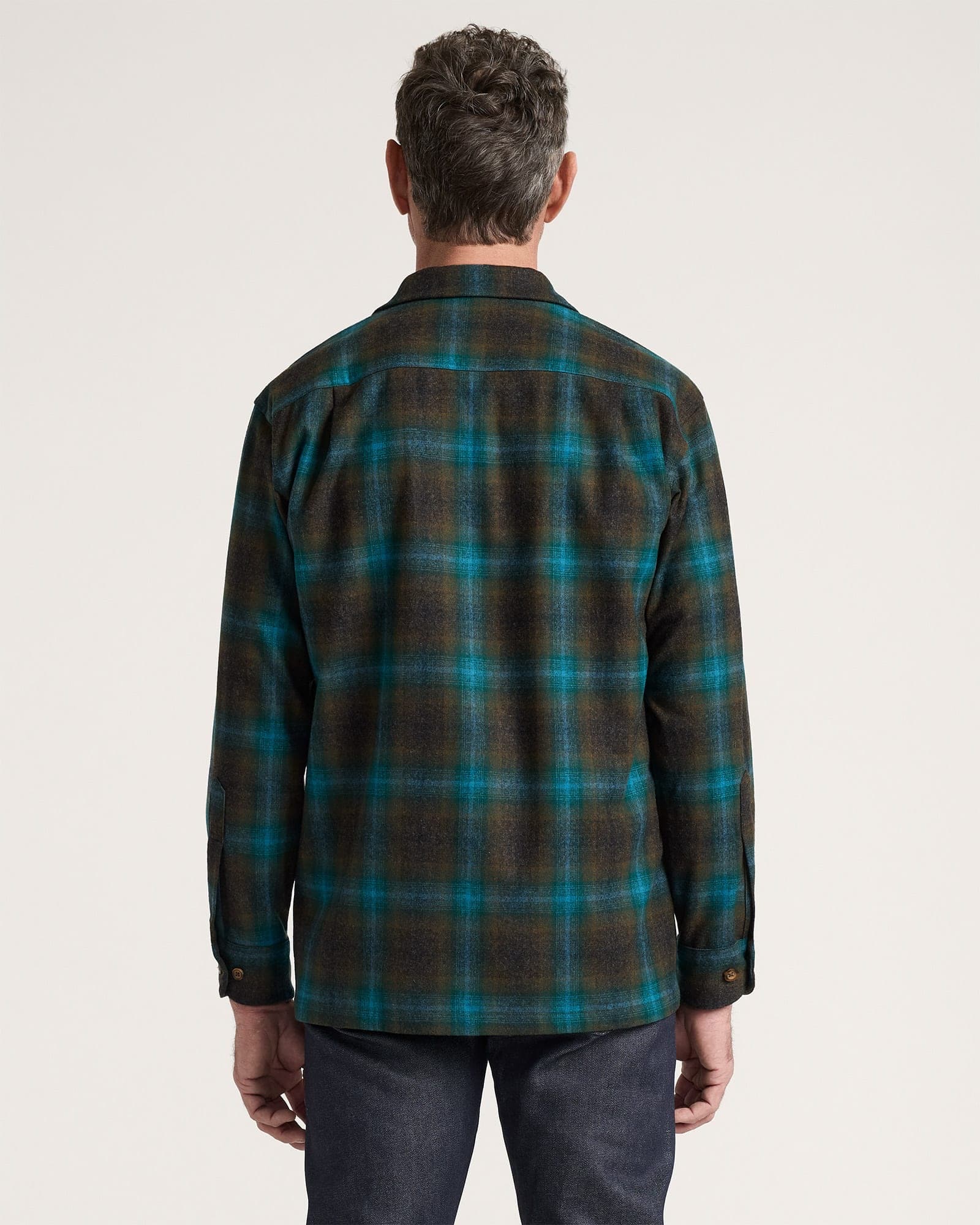 Board Shirt - Teal/Charcoal Ombre - M - Thumbnail 3