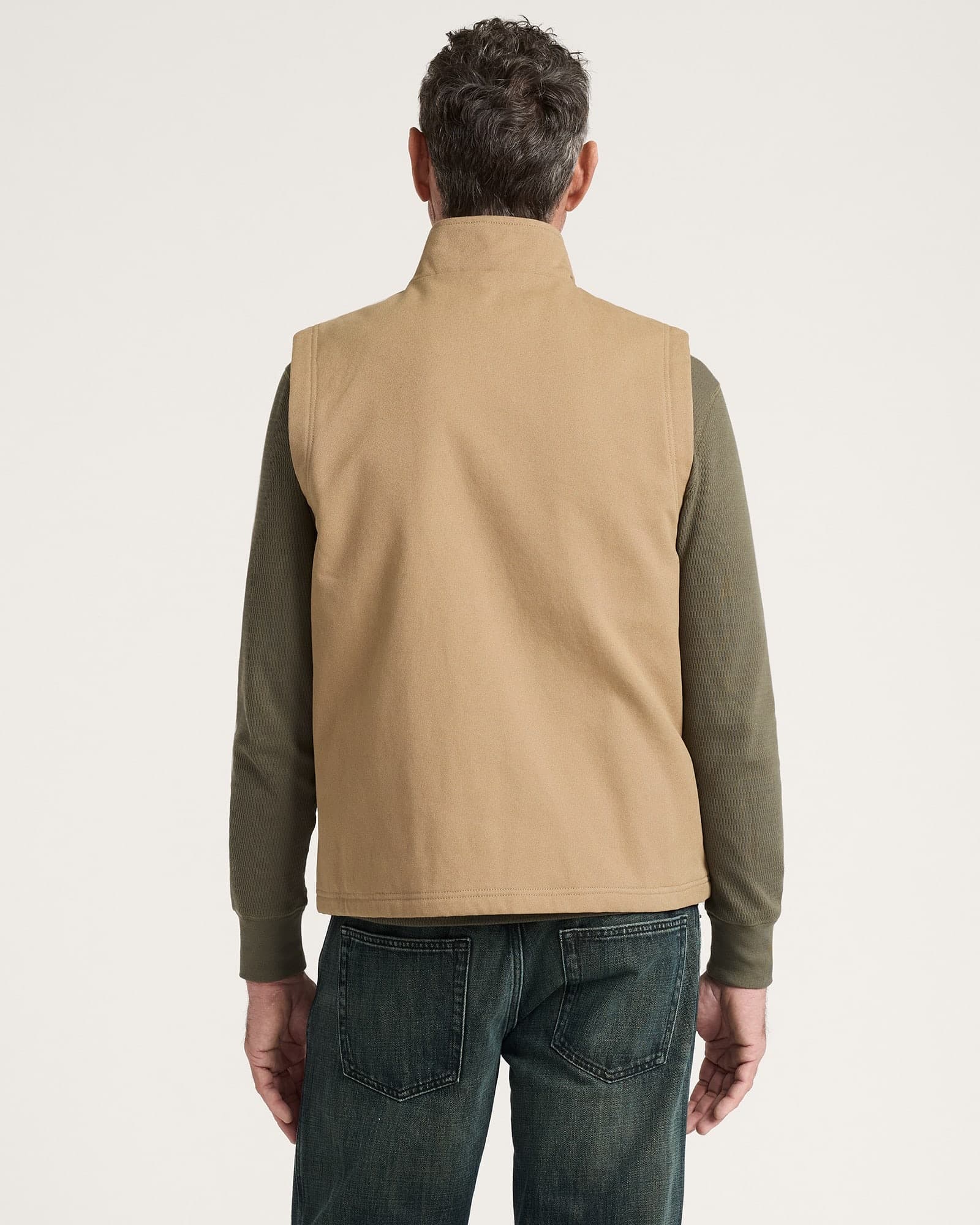 Pine Grove Canvas Vest - Old Oak - S - Thumbnail 2
