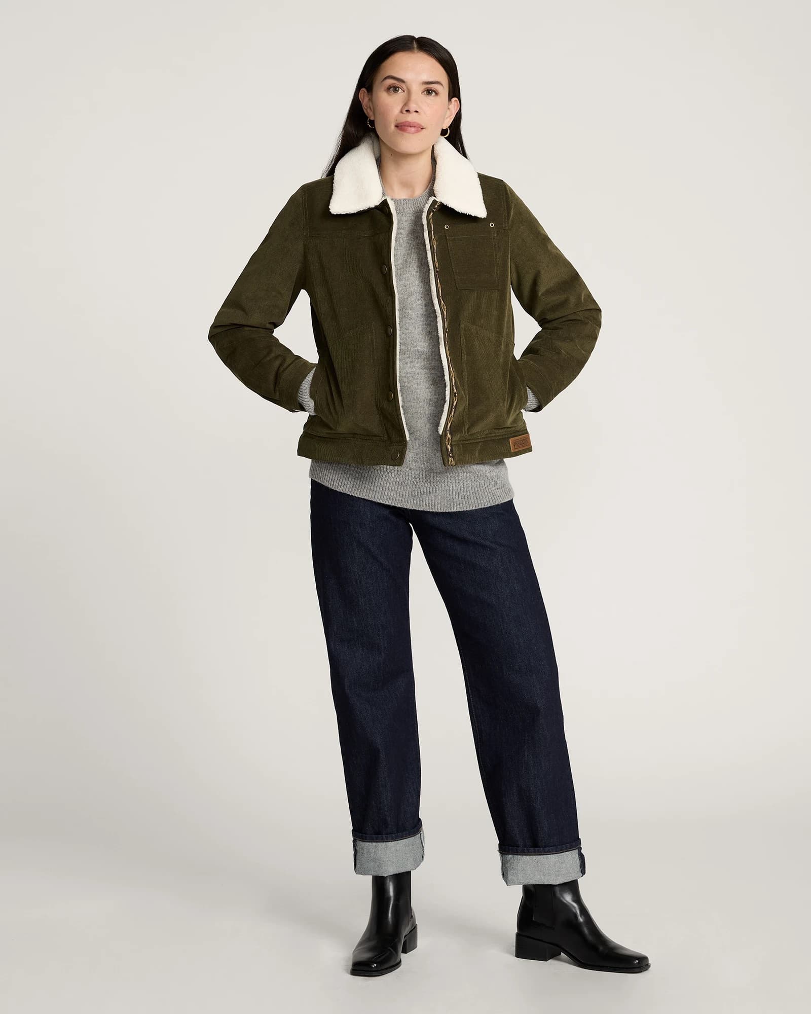 Wind River Trucker - Dark Olive - L - Thumbnail 6