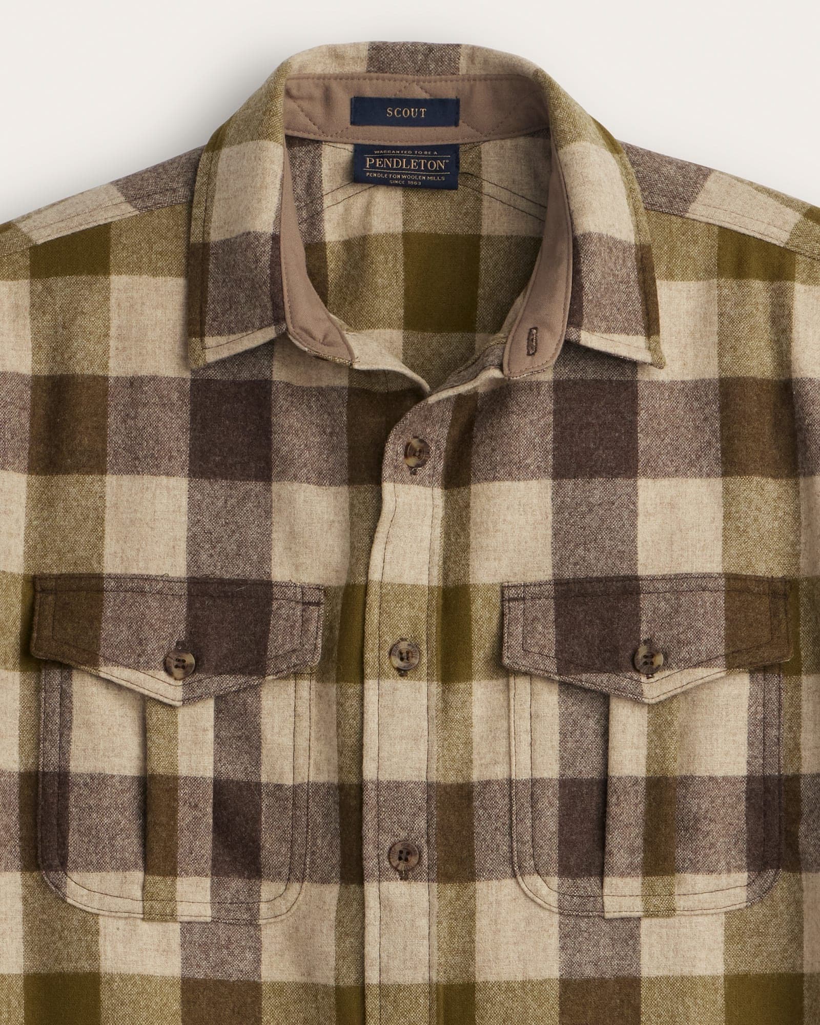 Scout Shirt - Green Multi Check - XXL - Thumbnail 2