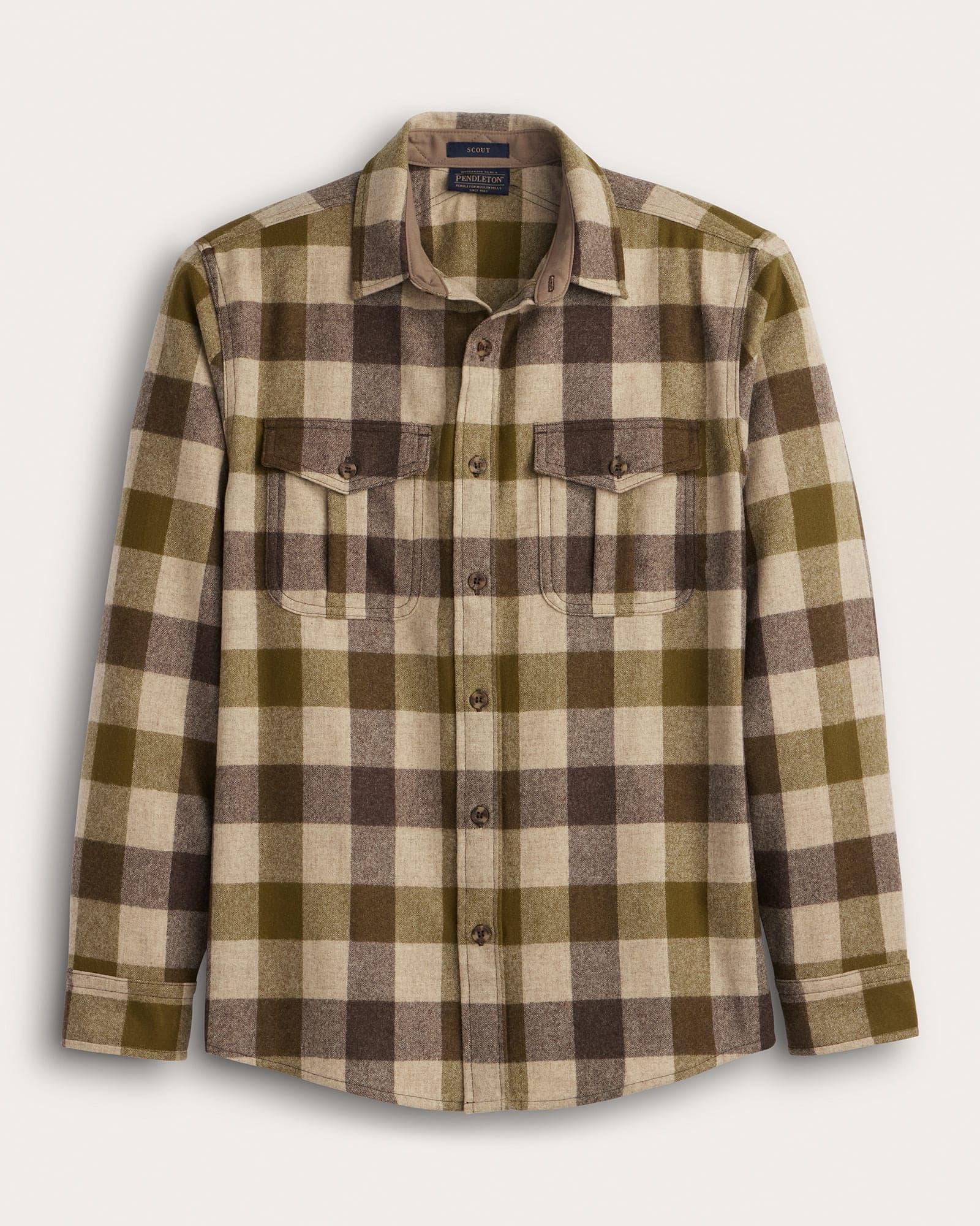 Scout Shirt - Green Multi Check - XXL