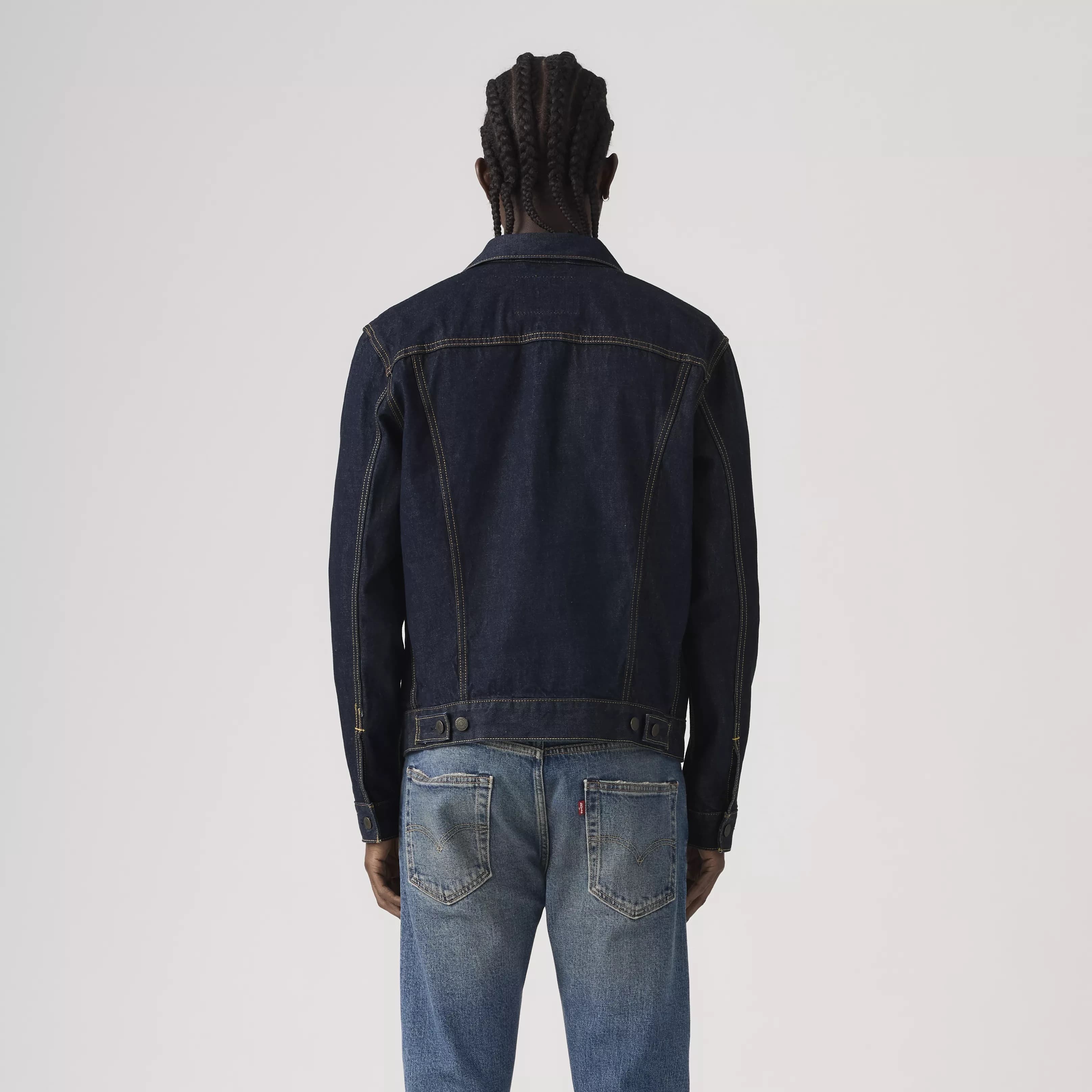 Trucker Jacket - Wash It Out Rinse - M - Thumbnail 3