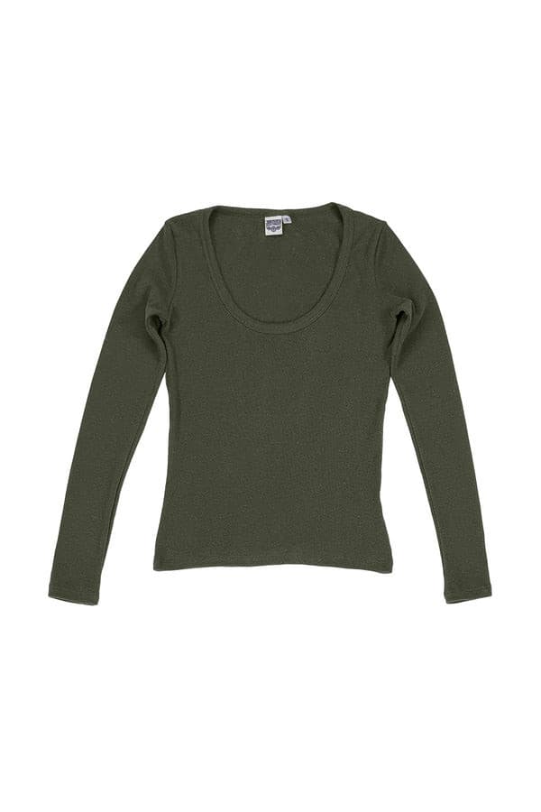 Paseo Long Sleeve Scoop - Thumbnail 2