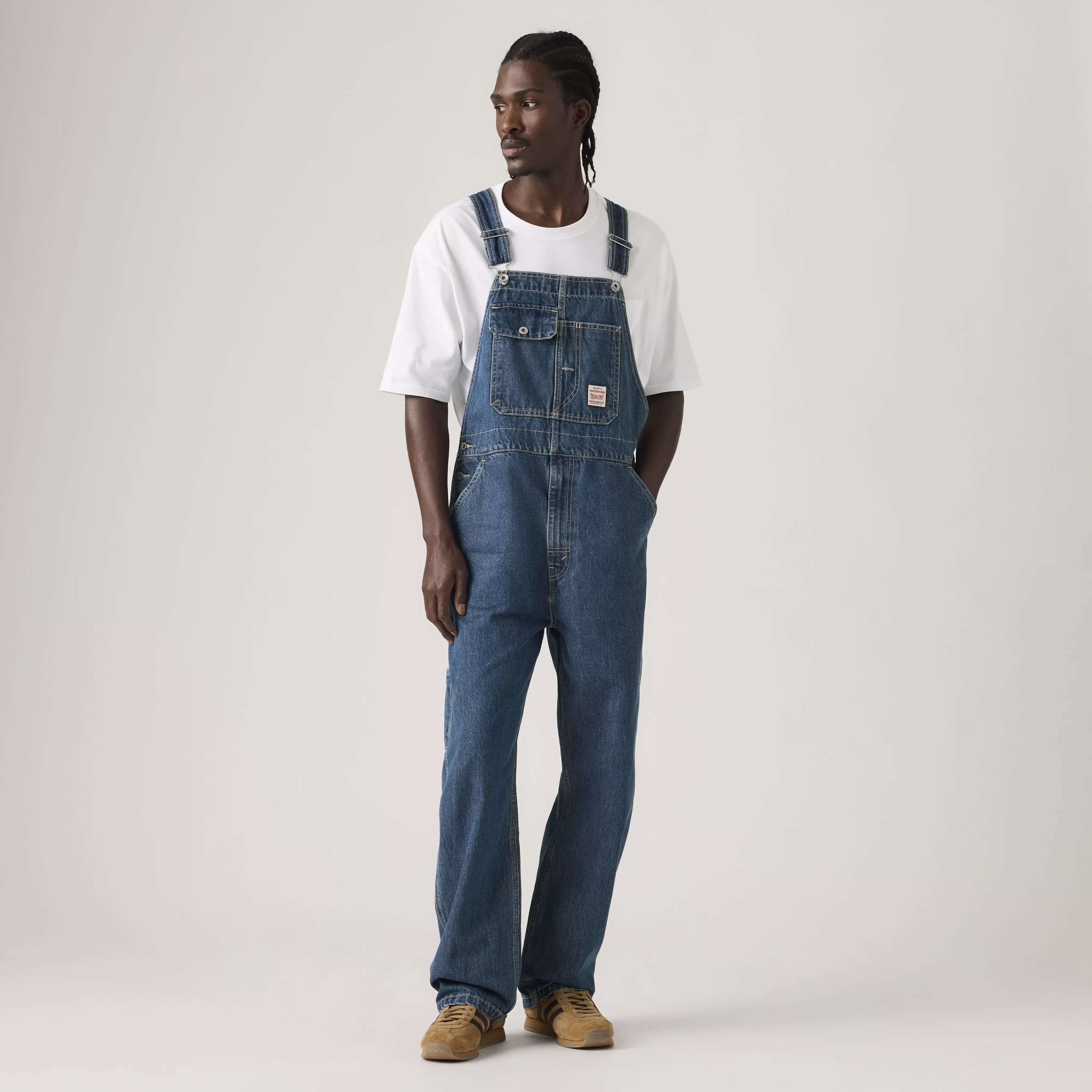Men's Loose Overalls - Get Involved - M - Thumbnail 2