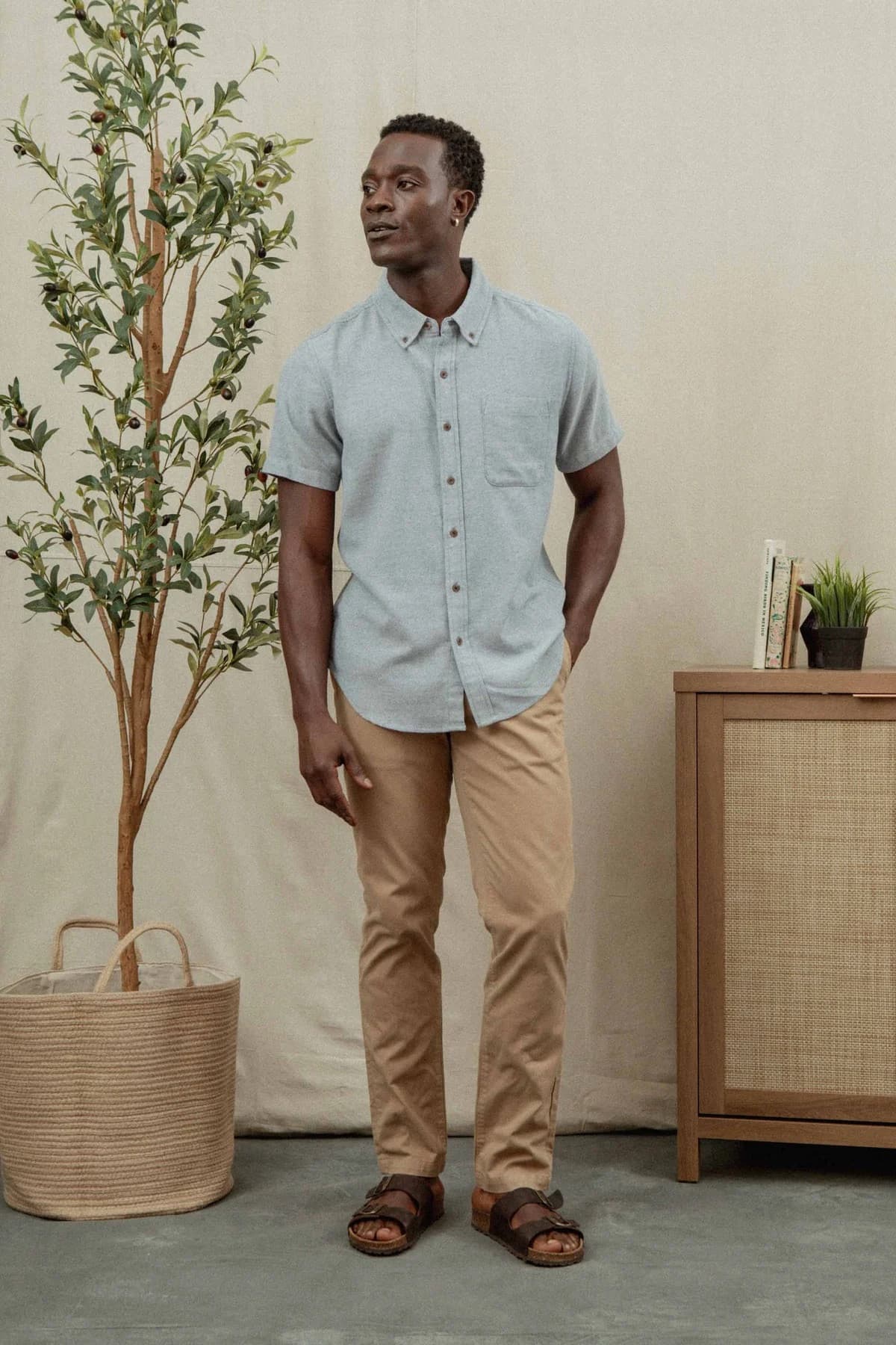 Bryce Shirt - Denim Twill - Thumbnail 3