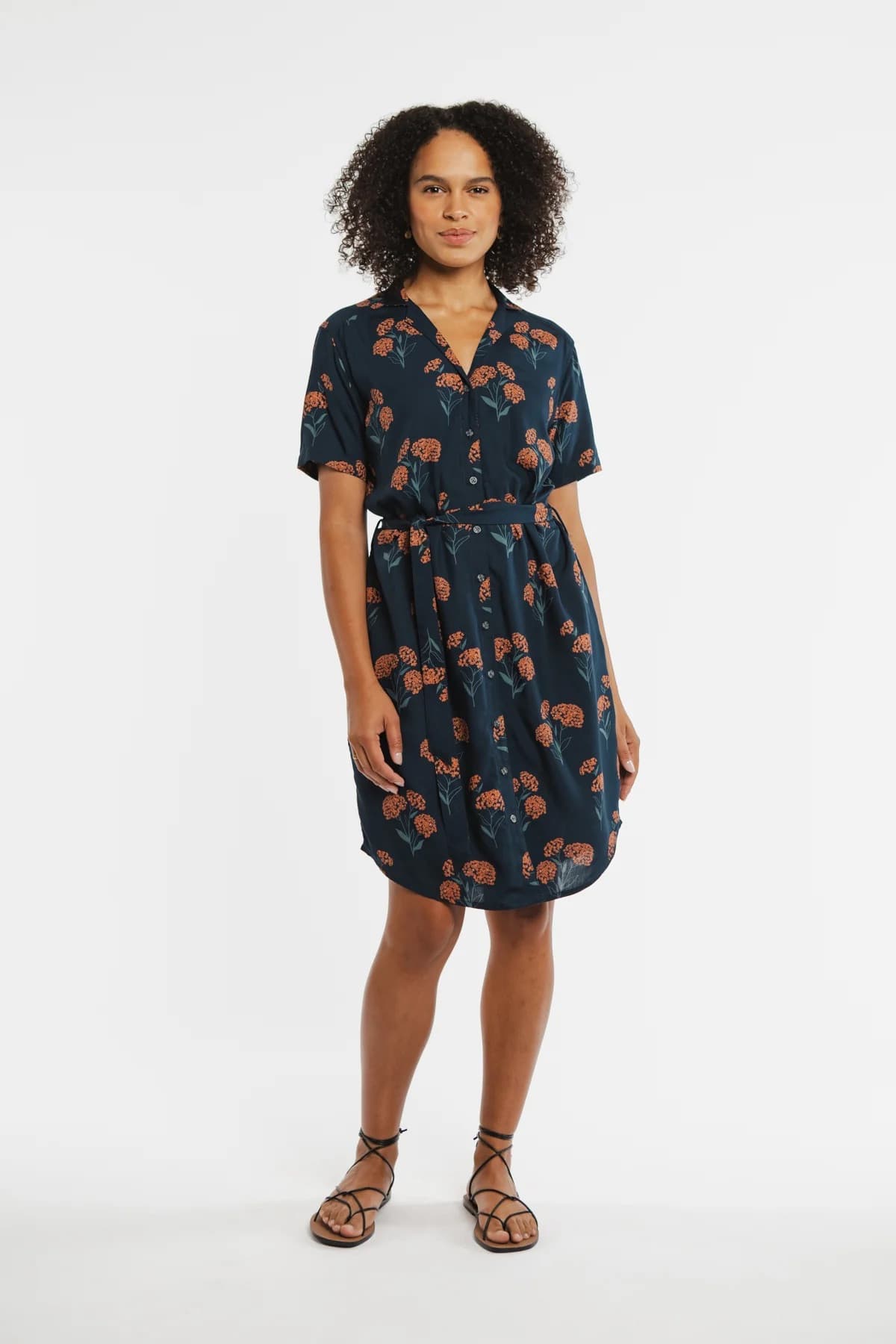 Sofia Shirt Dress - L - Thumbnail 2