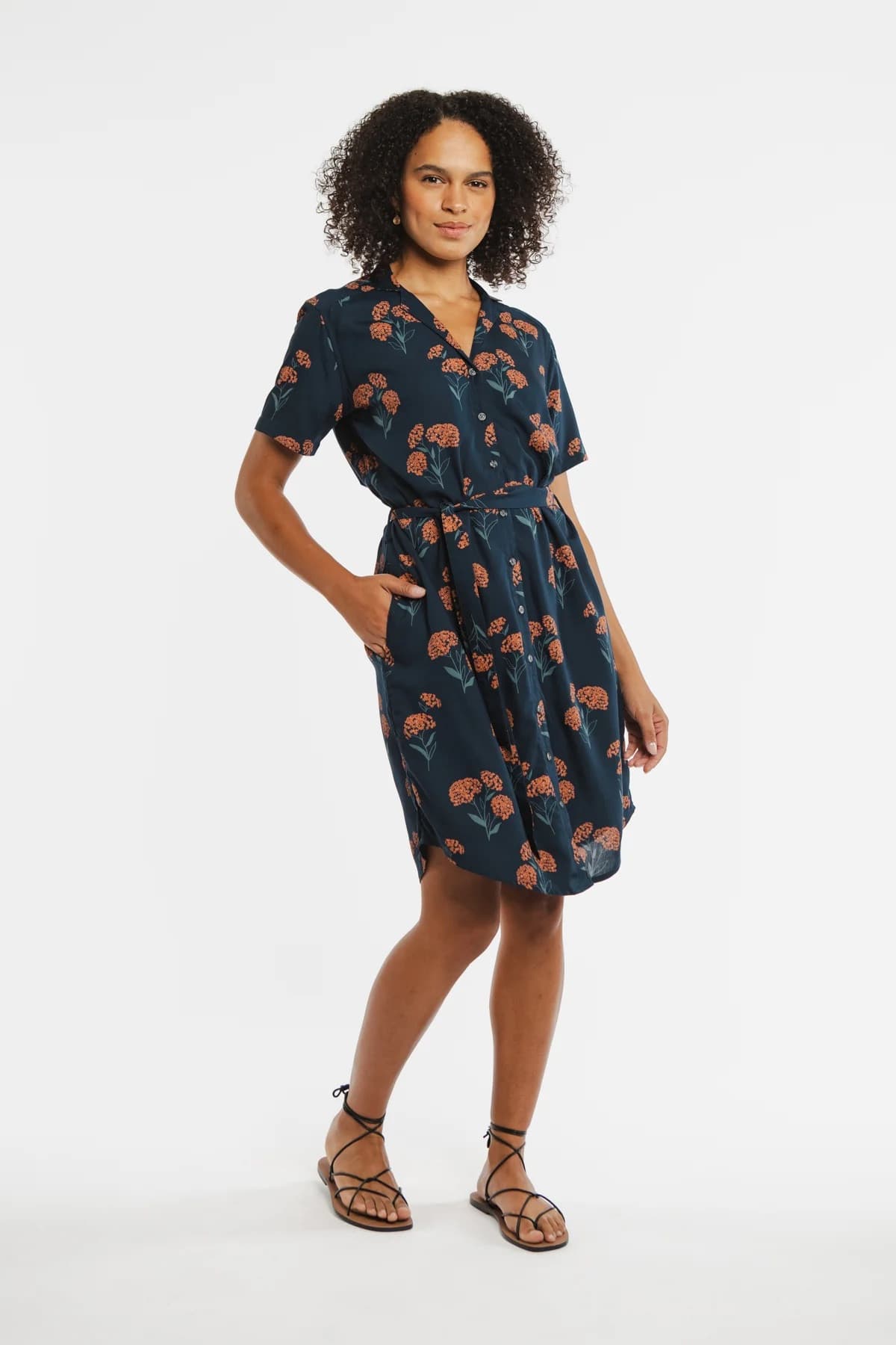 Sofia Shirt Dress - L - Thumbnail 3