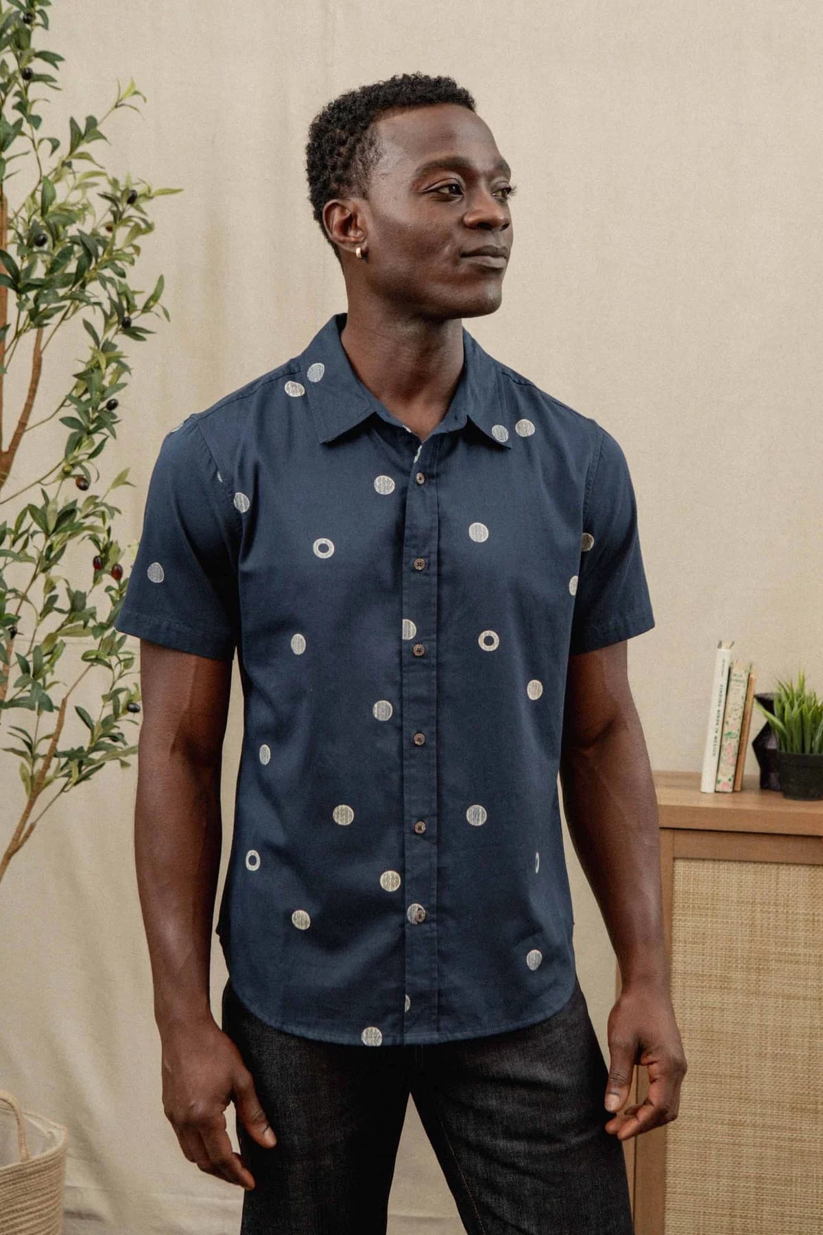 Emerson Shirt - Lunar Polka - XL - Thumbnail 2
