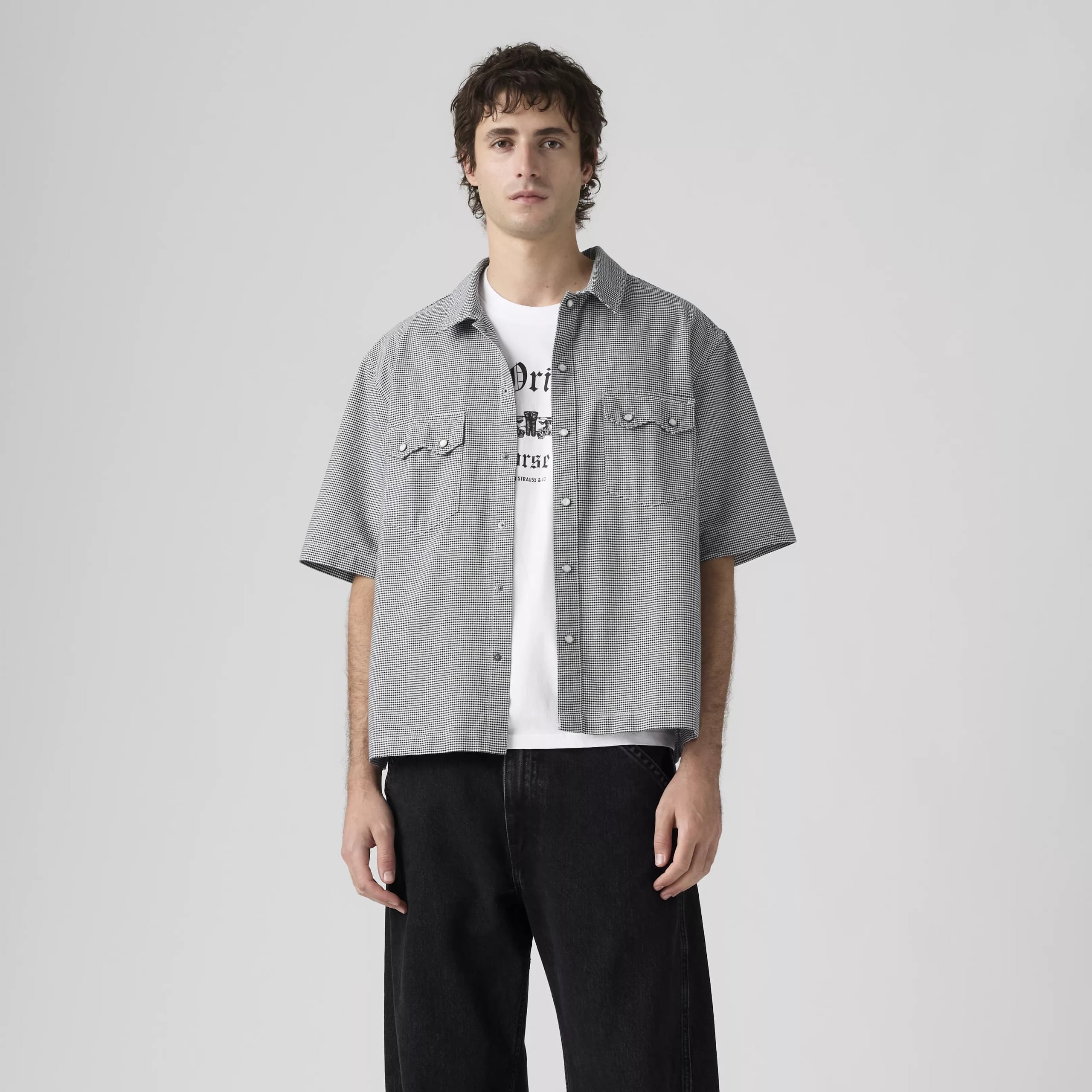Boxy Western - Llewelyn Plaid - XL - Thumbnail 2