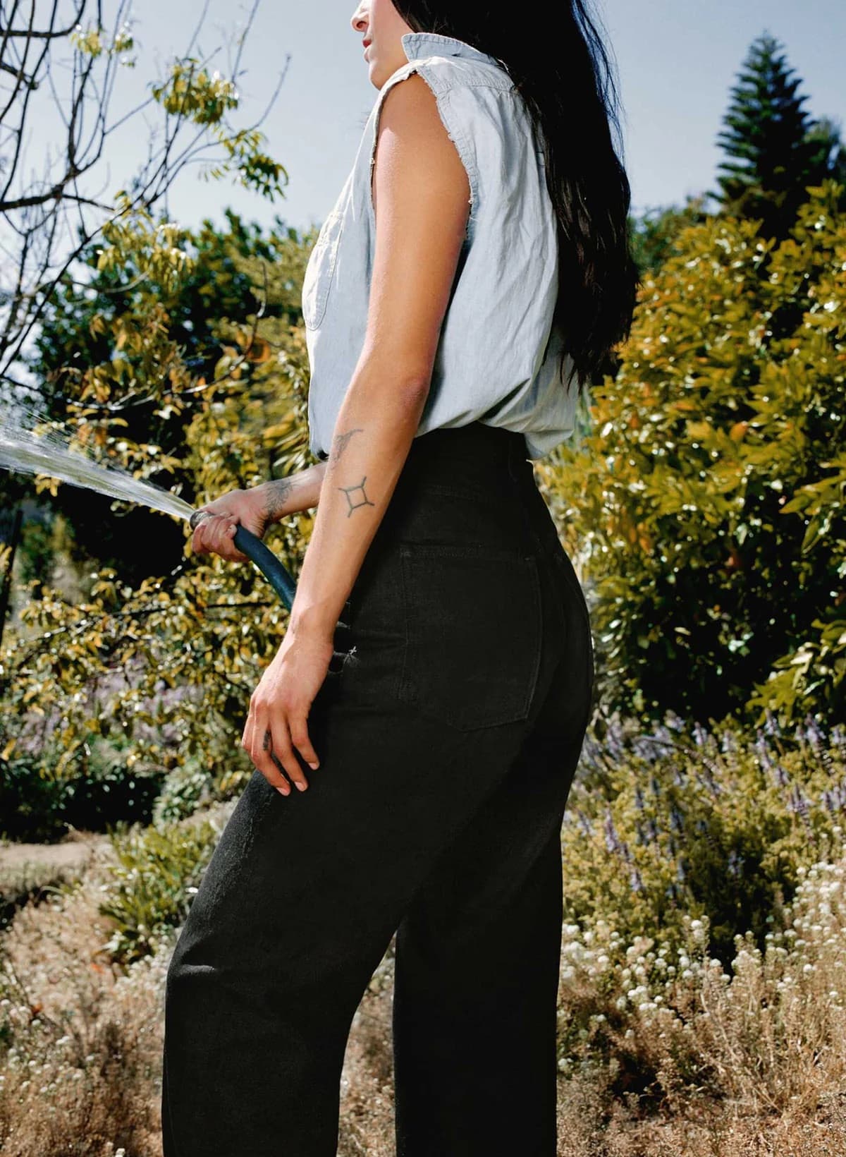 Catherine - Black Selvedge Rinse - 30 - Thumbnail 6