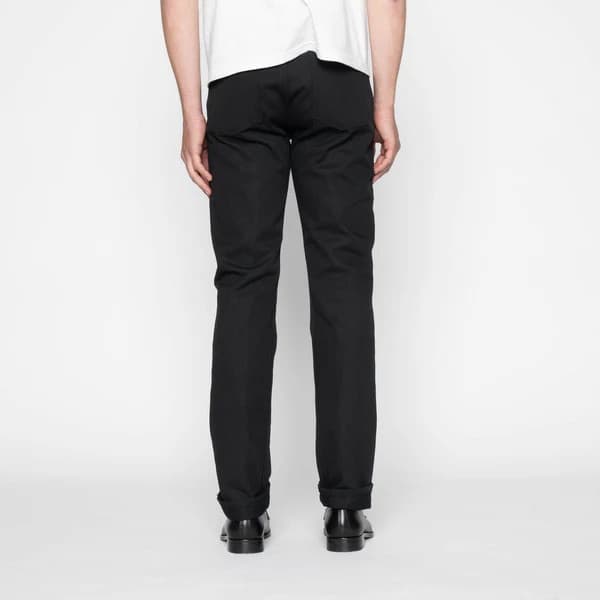Weird Guy - Selvedge Slacks Black - 34 - Thumbnail 4