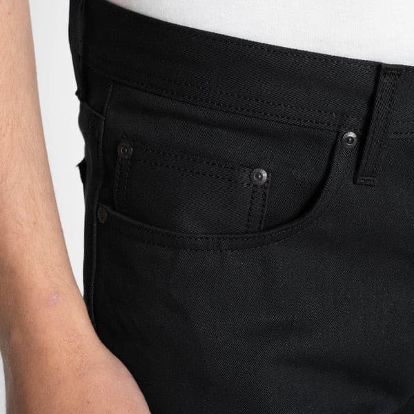 Weird Guy - Selvedge Slacks Black - 38 - Thumbnail 5