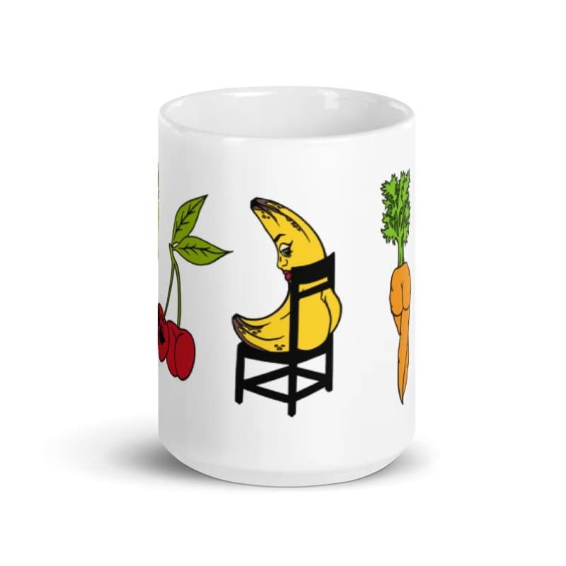 foodie booties 15 oz ceramic mug - Default - Thumbnail 3