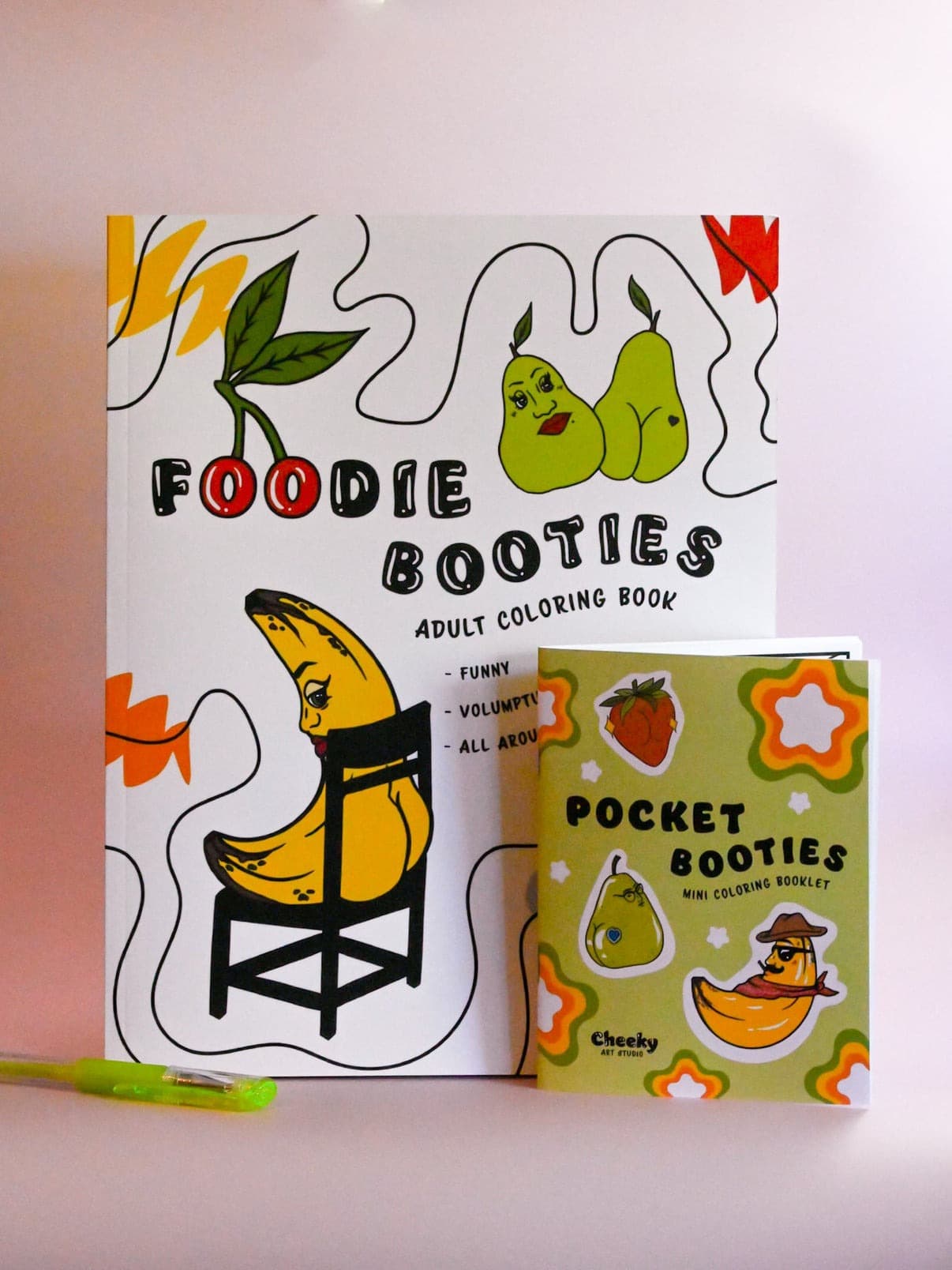 pocket booties mini cheeky adult coloring book - Default - Thumbnail 3