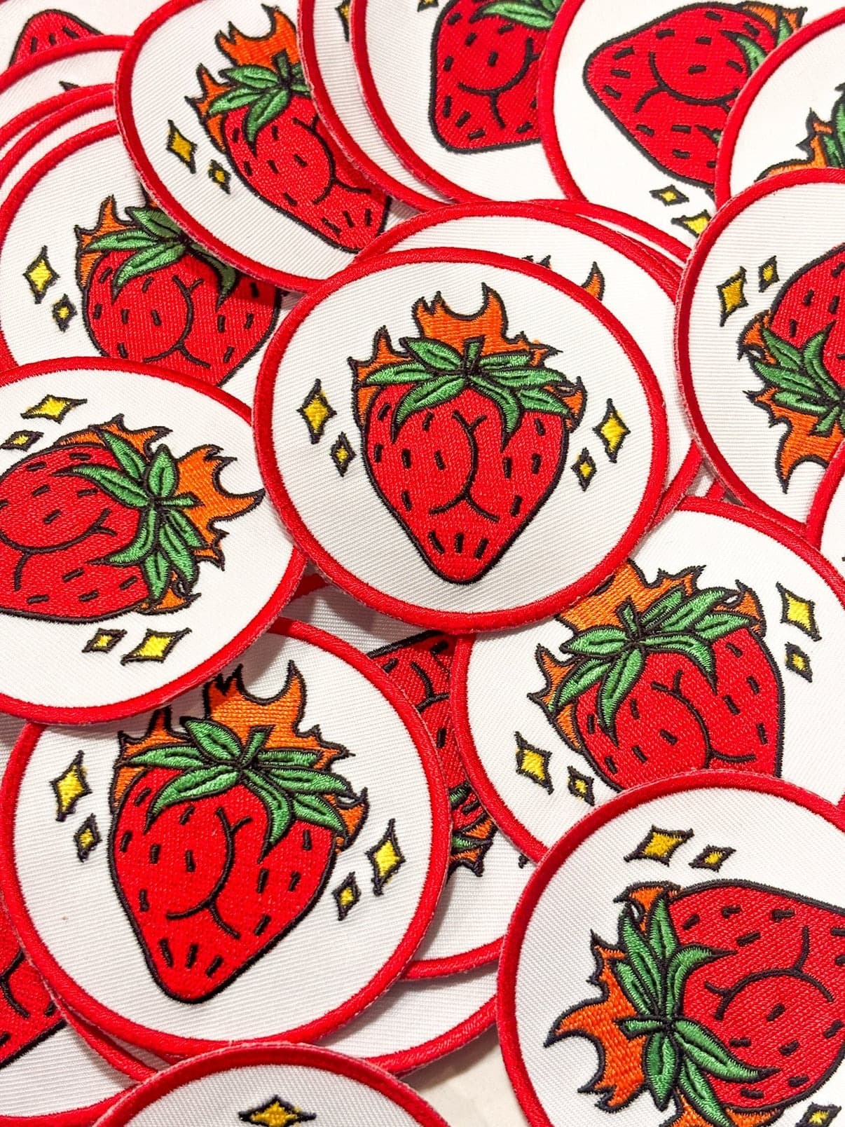 flamin' hot strawbooty patch - Default - Thumbnail 2