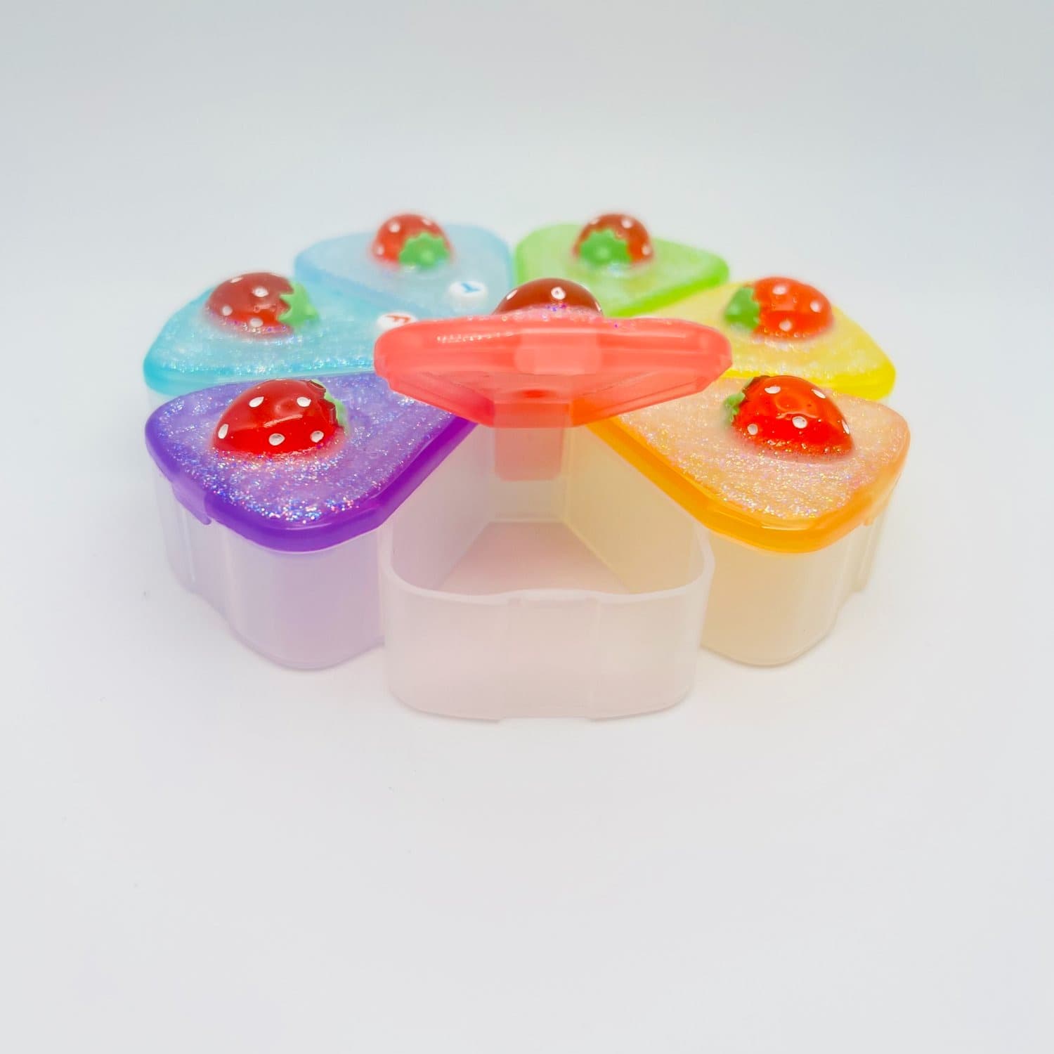 rainbow gummy bear pill box - Default - Thumbnail 2