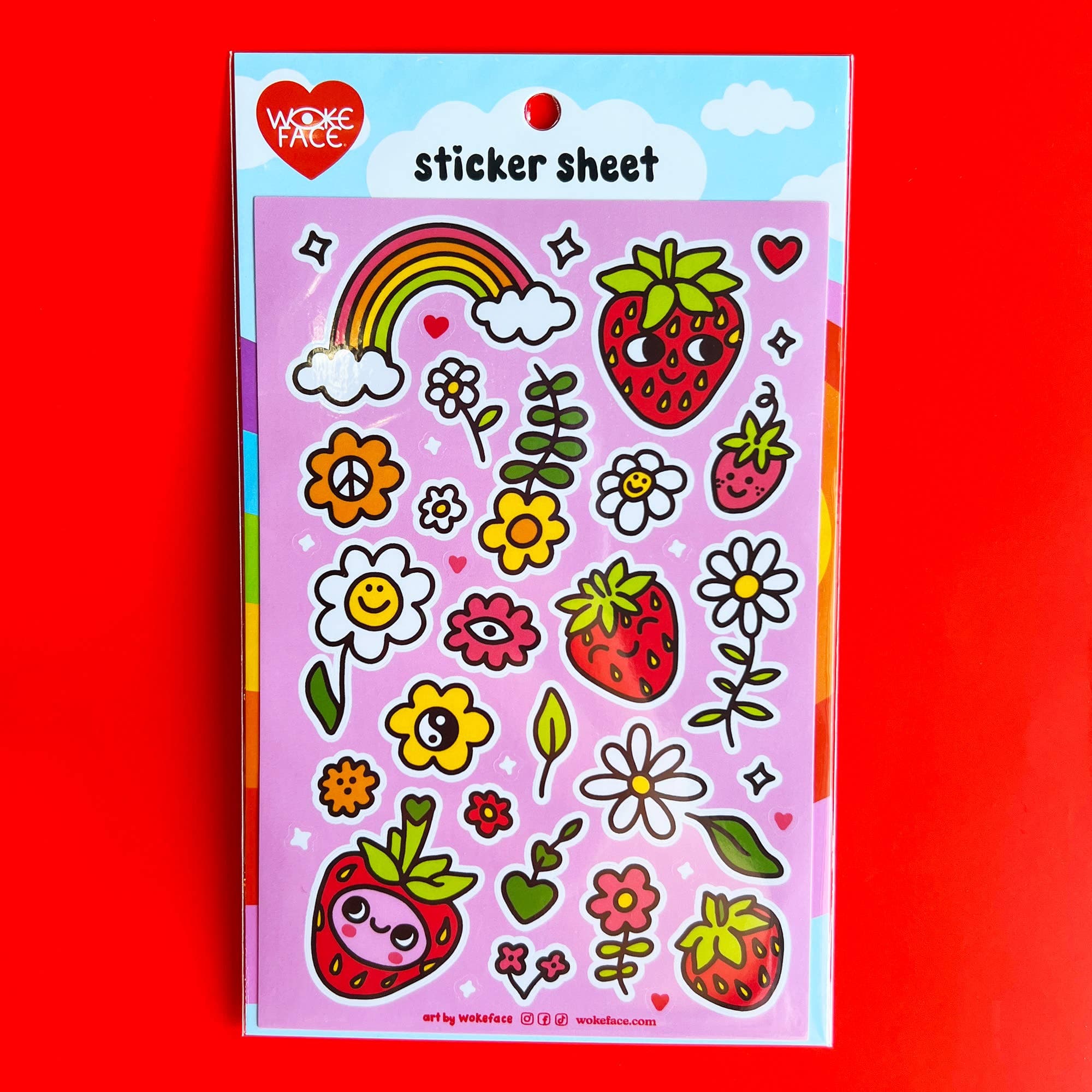 strawbebby sticker sheet - Default - Thumbnail 4