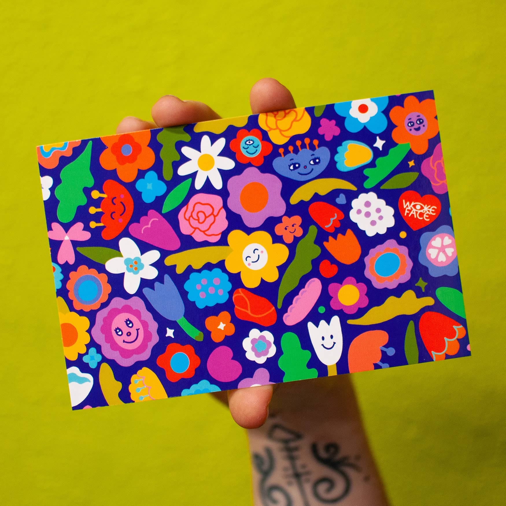 flower friends card - Default - Thumbnail 2