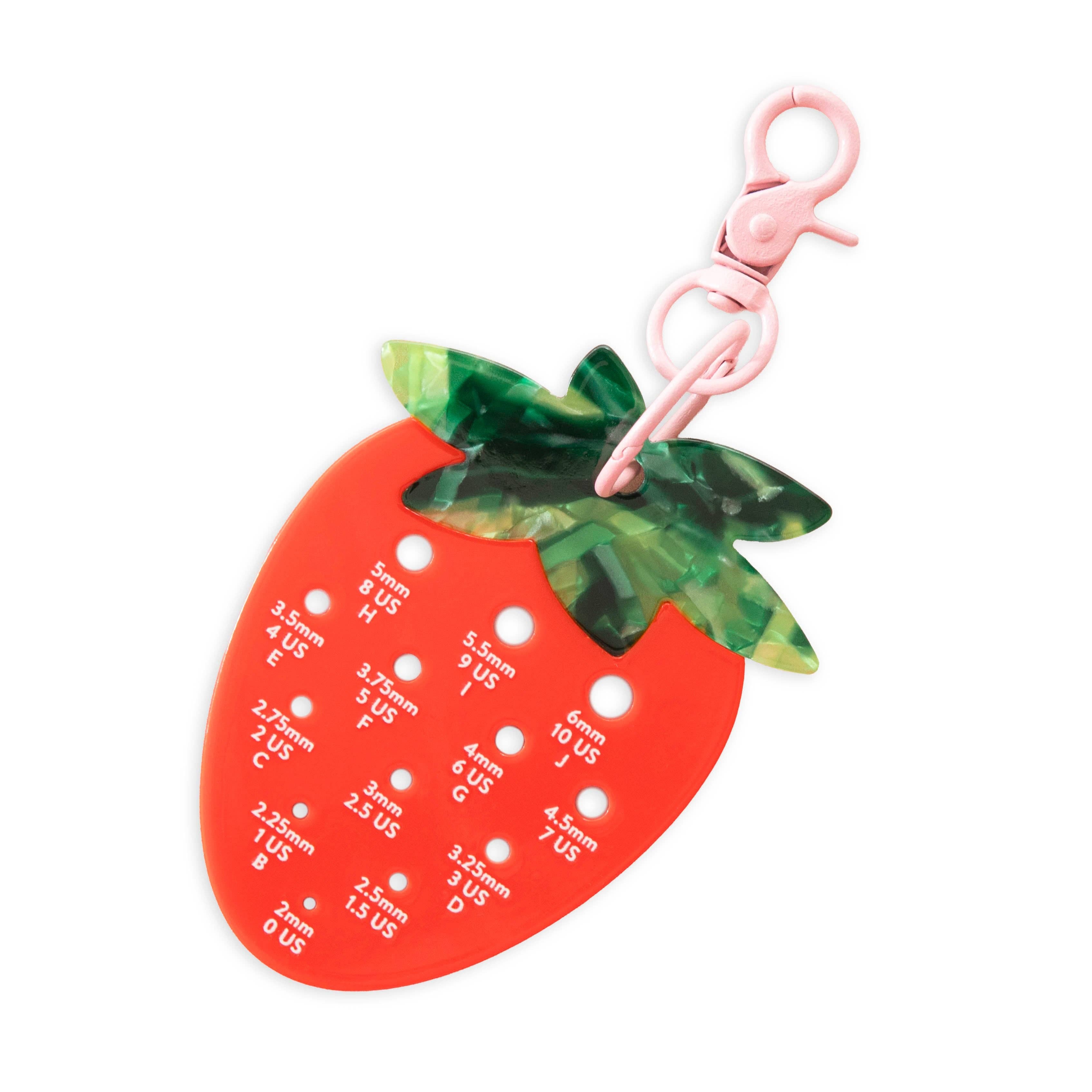 strawberry needle gauge charm - Regular - Thumbnail 2