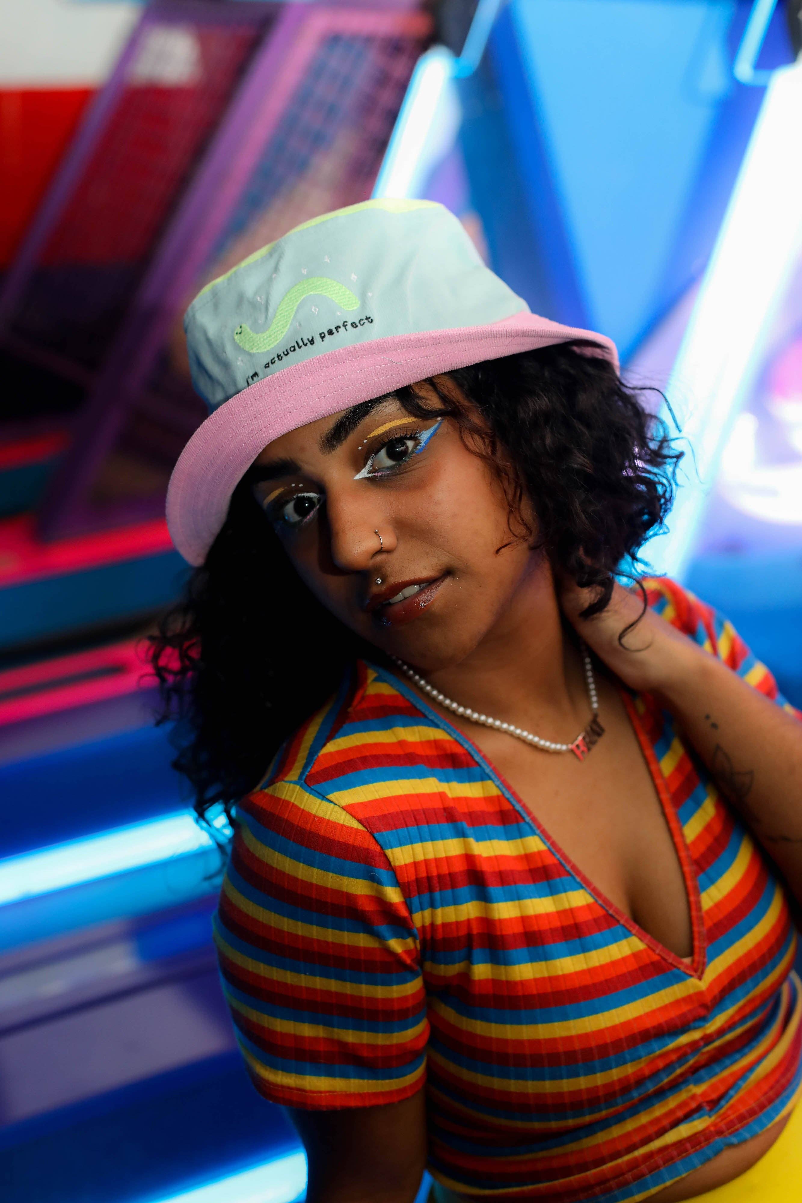 ~i'm actually perfect~ bucket hat - Regular - Thumbnail 2