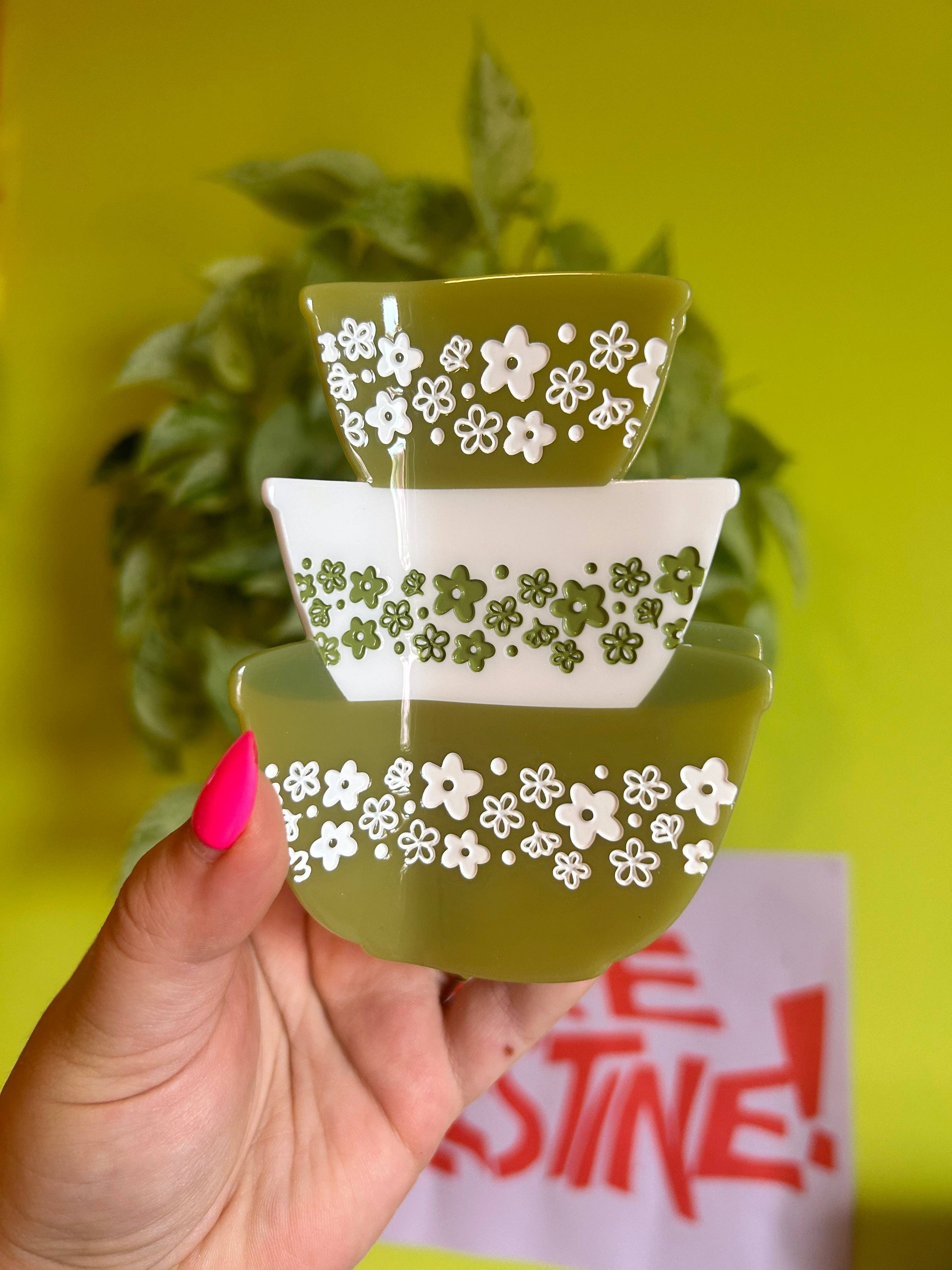 retro pyrex bowl hair claw - Regular - Thumbnail 2