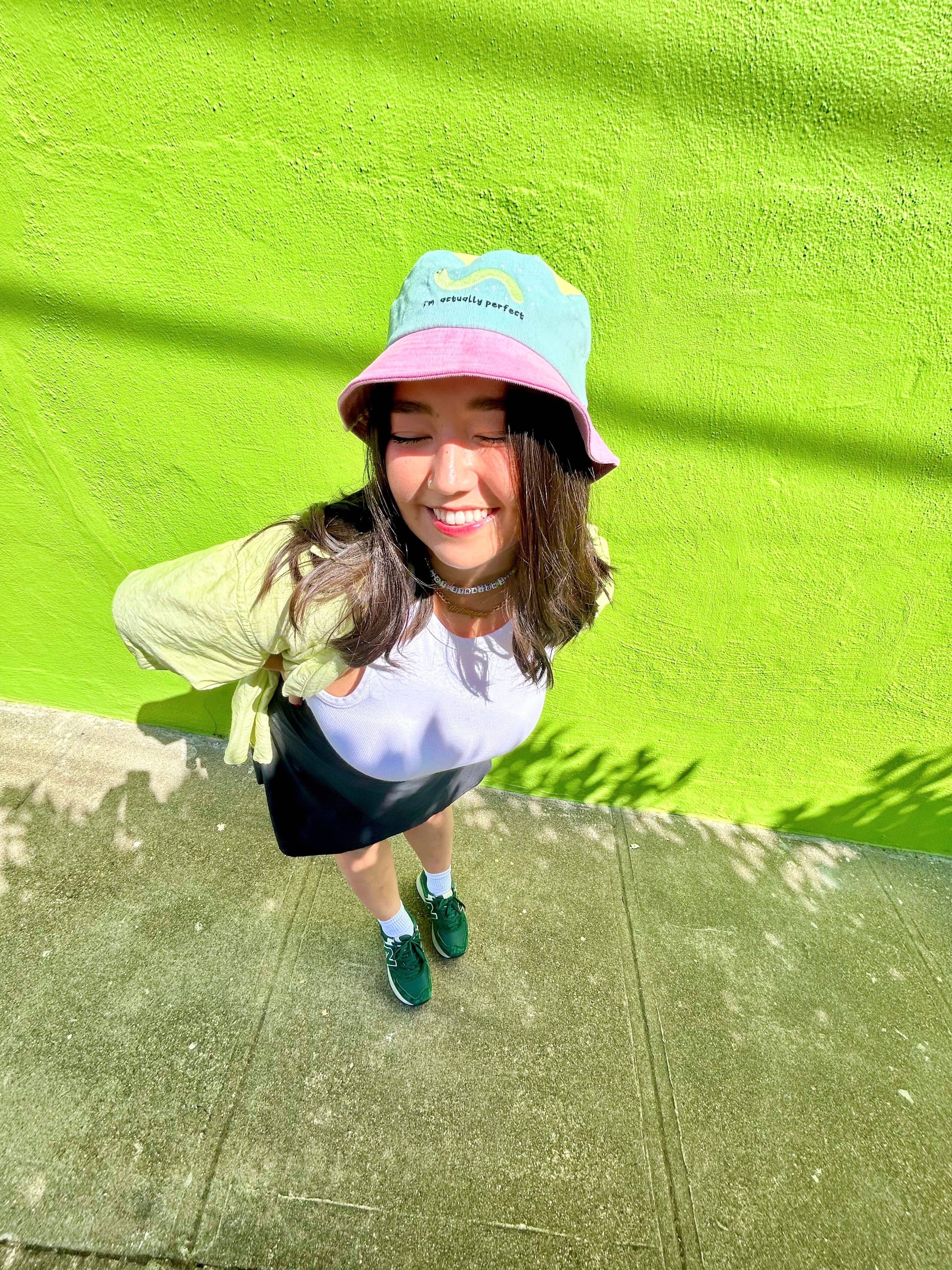 ~i'm actually perfect~ bucket hat - Regular - Thumbnail 3
