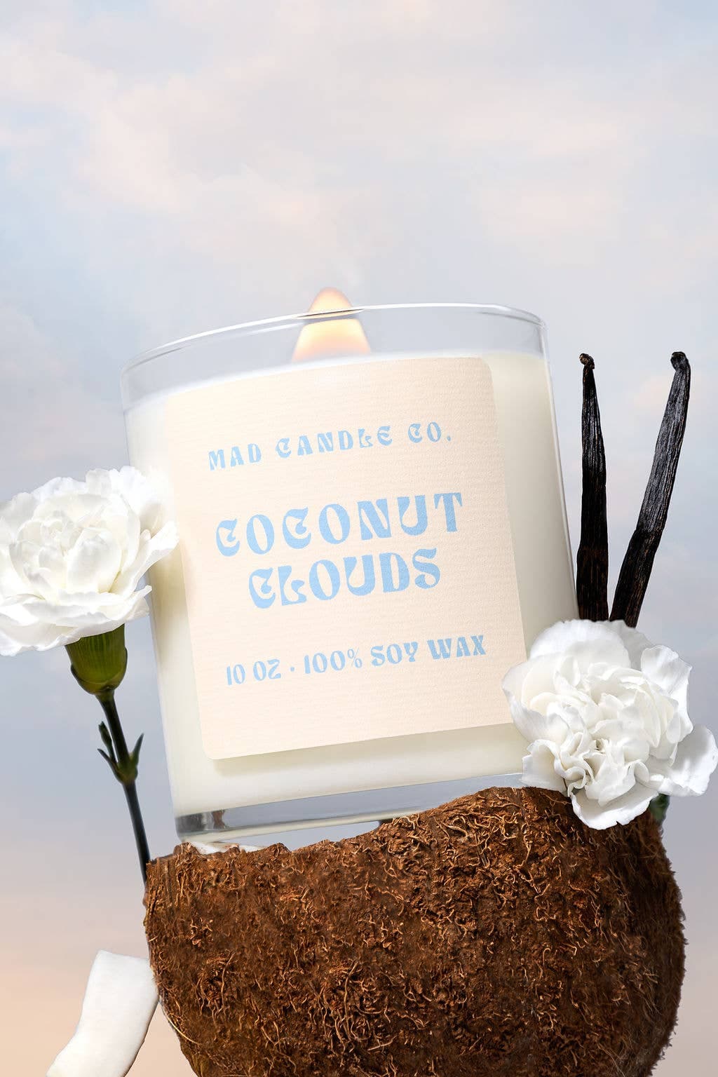 coconut clouds candle - Regular - Thumbnail 2
