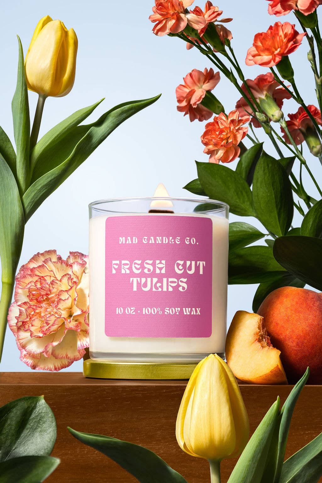 fresh cut tulips candle - Regular - Thumbnail 2