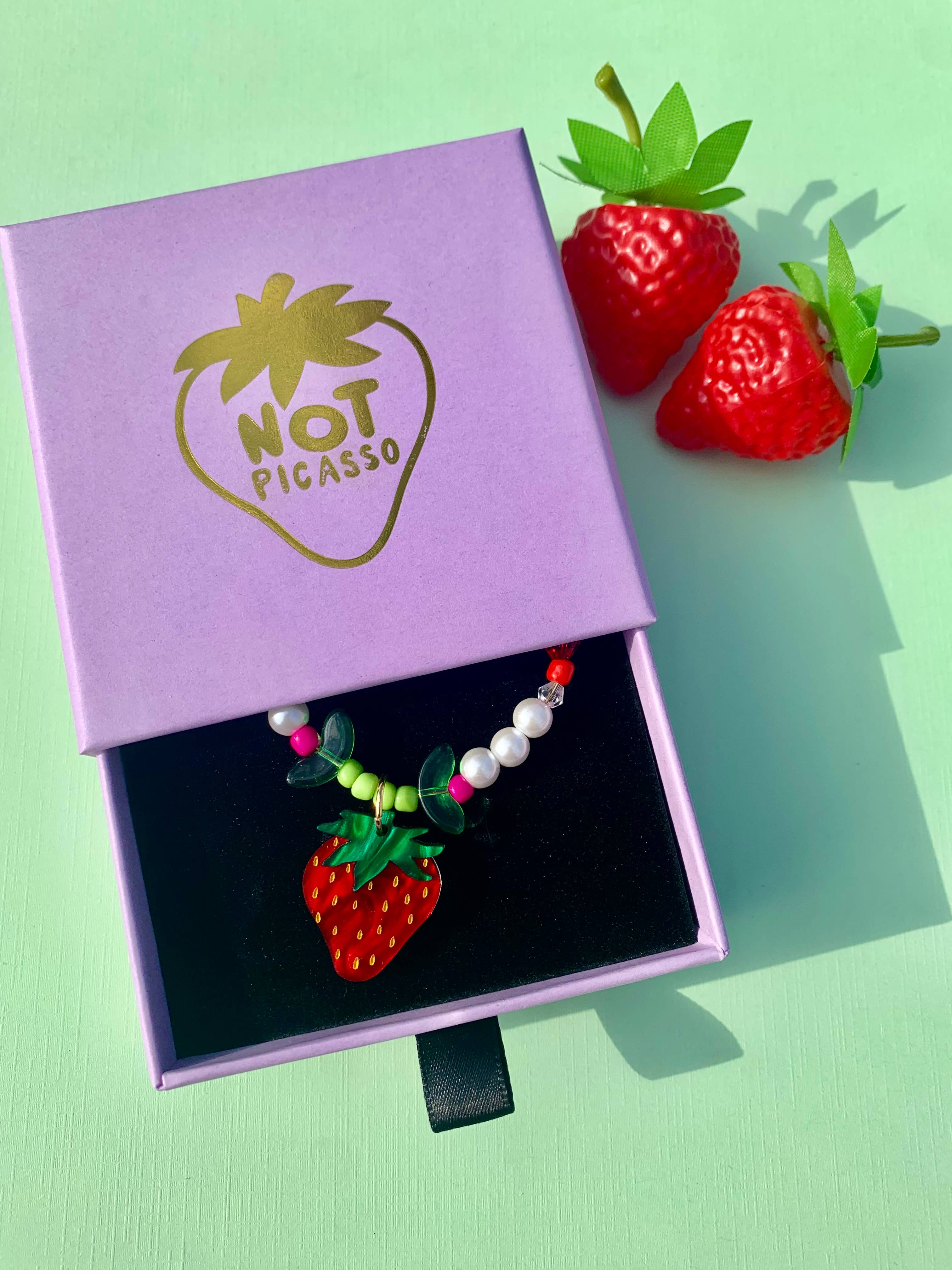 baby berry beaded necklace - Regular - Thumbnail 7