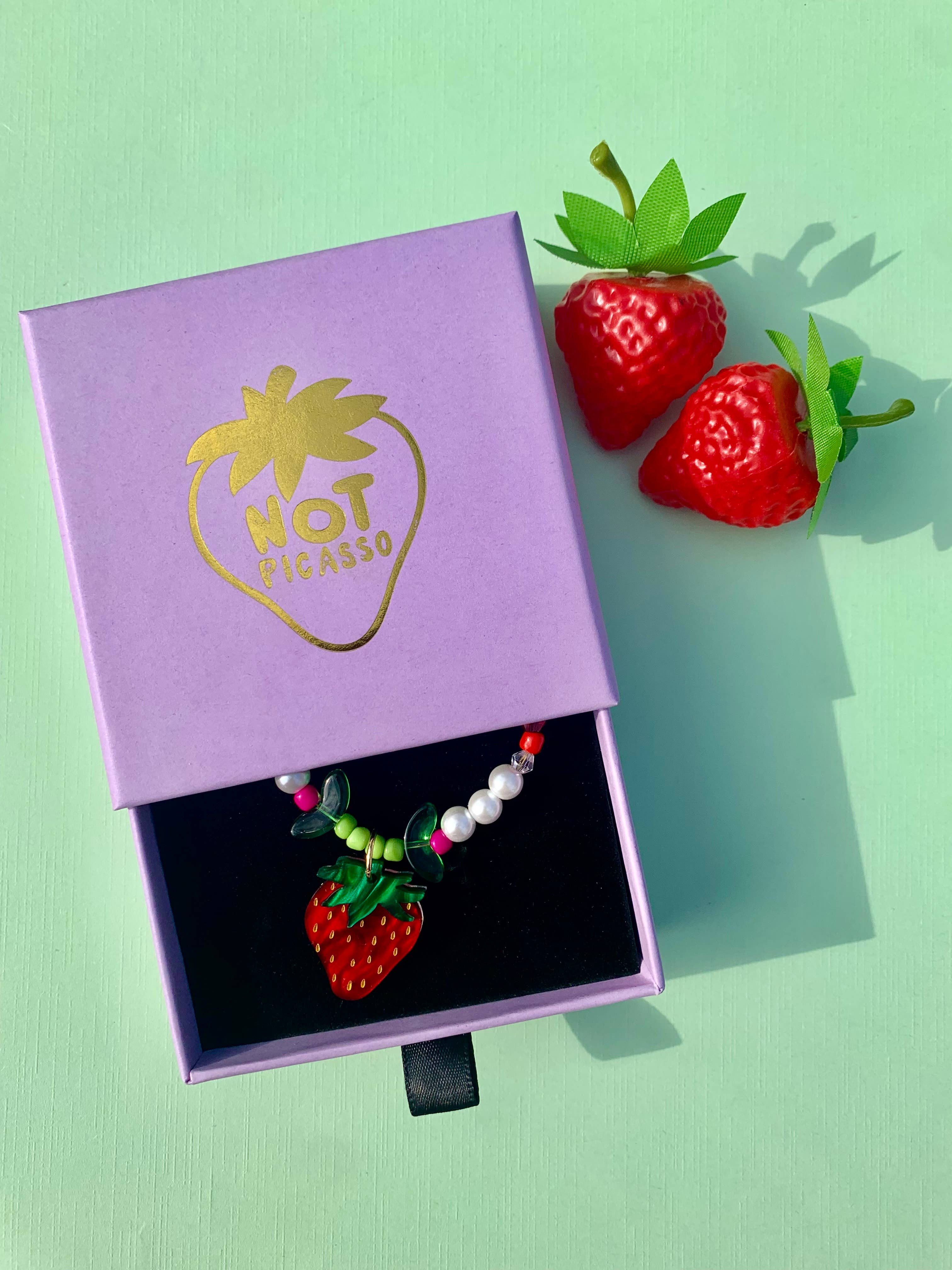 baby berry beaded necklace - Regular - Thumbnail 6