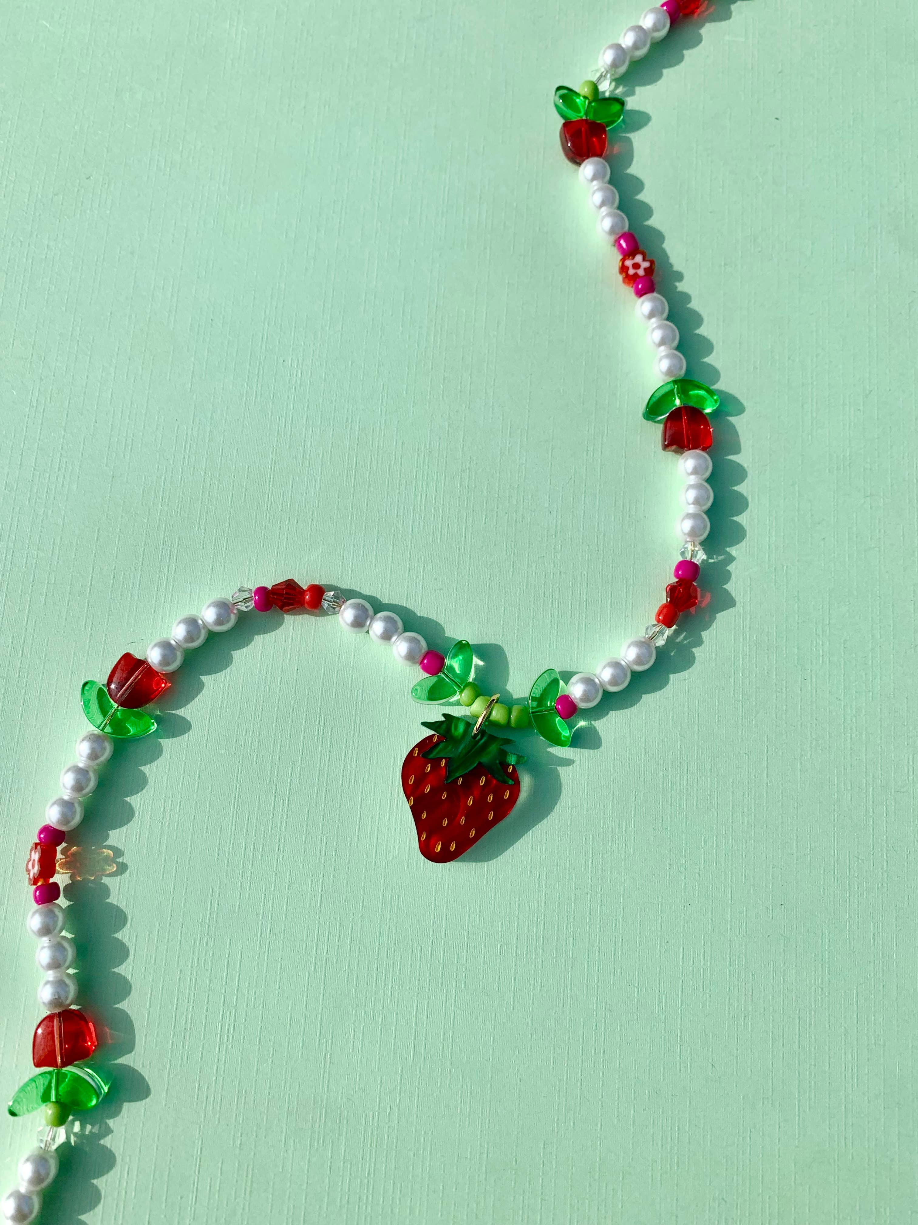 baby berry beaded necklace - Regular - Thumbnail 3