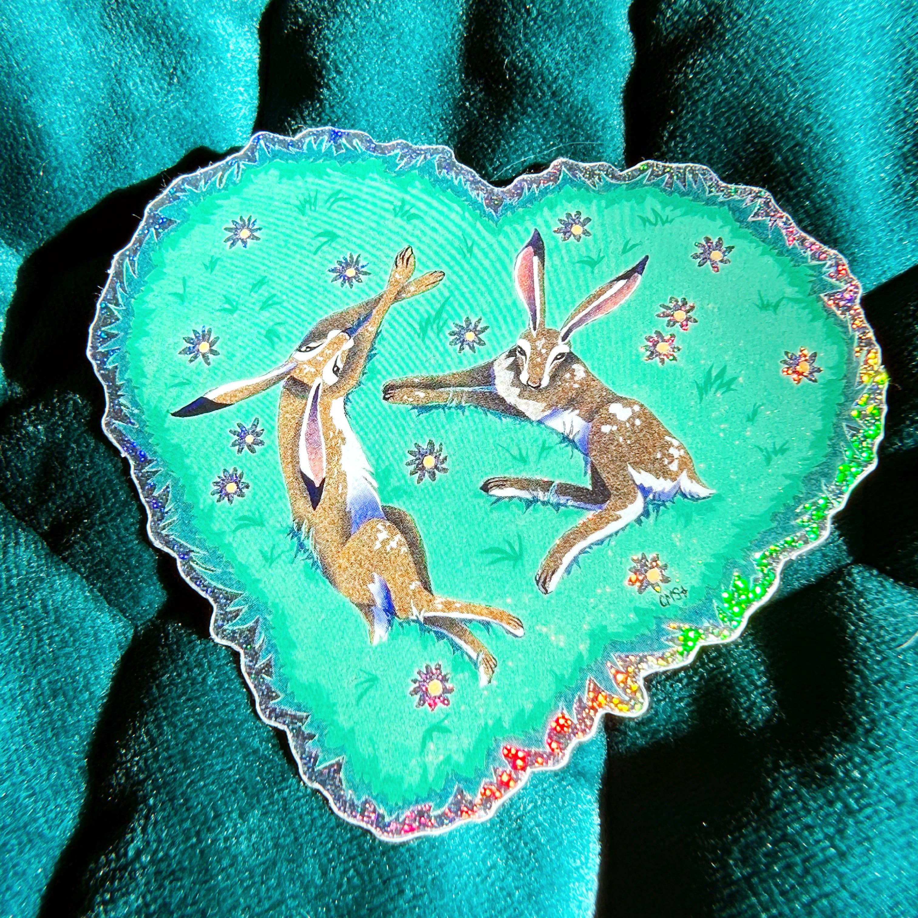 dewy glitter flower sticker - Regular - Thumbnail 8
