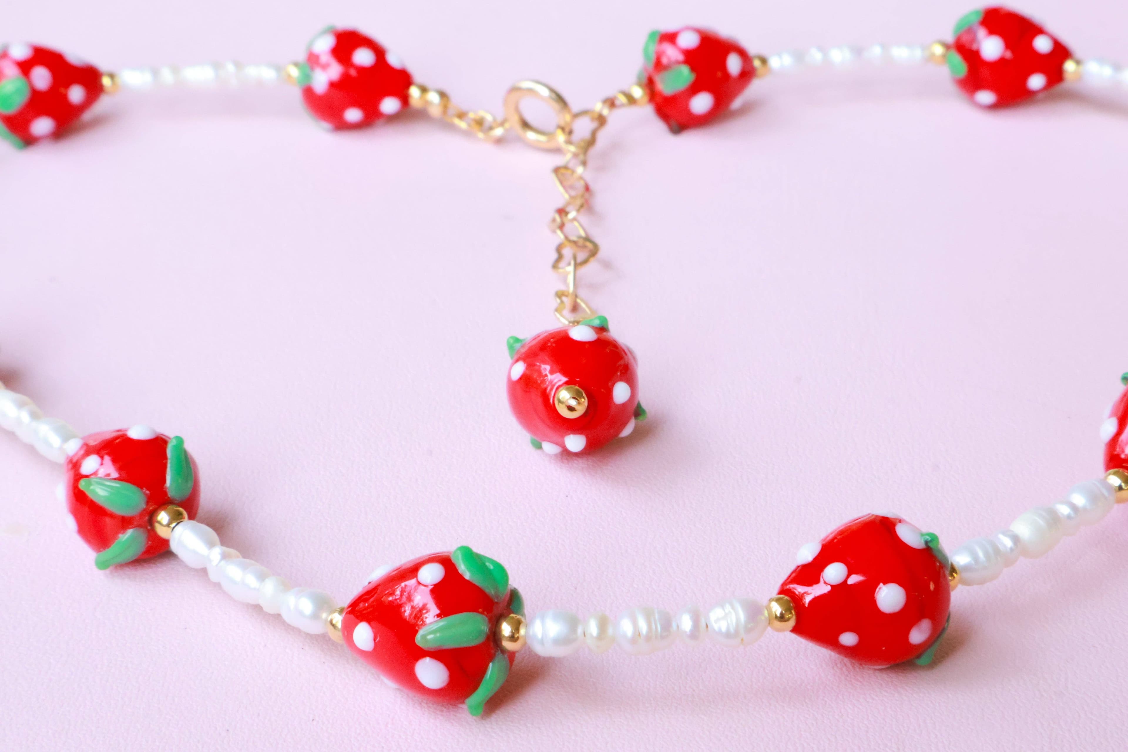 berry sweet pearl necklace - Regular - Thumbnail 3