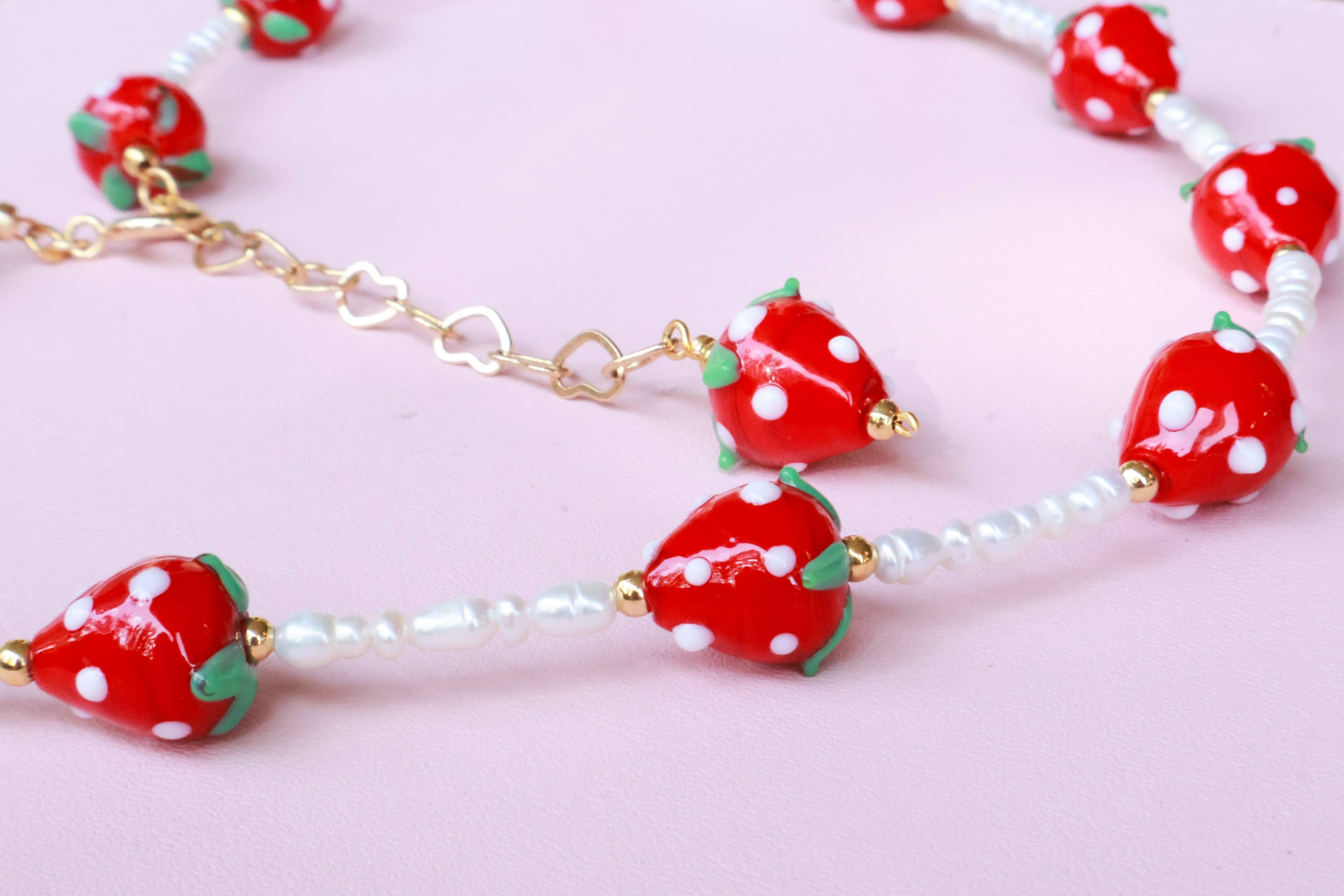 berry sweet pearl necklace - Regular - Thumbnail 2